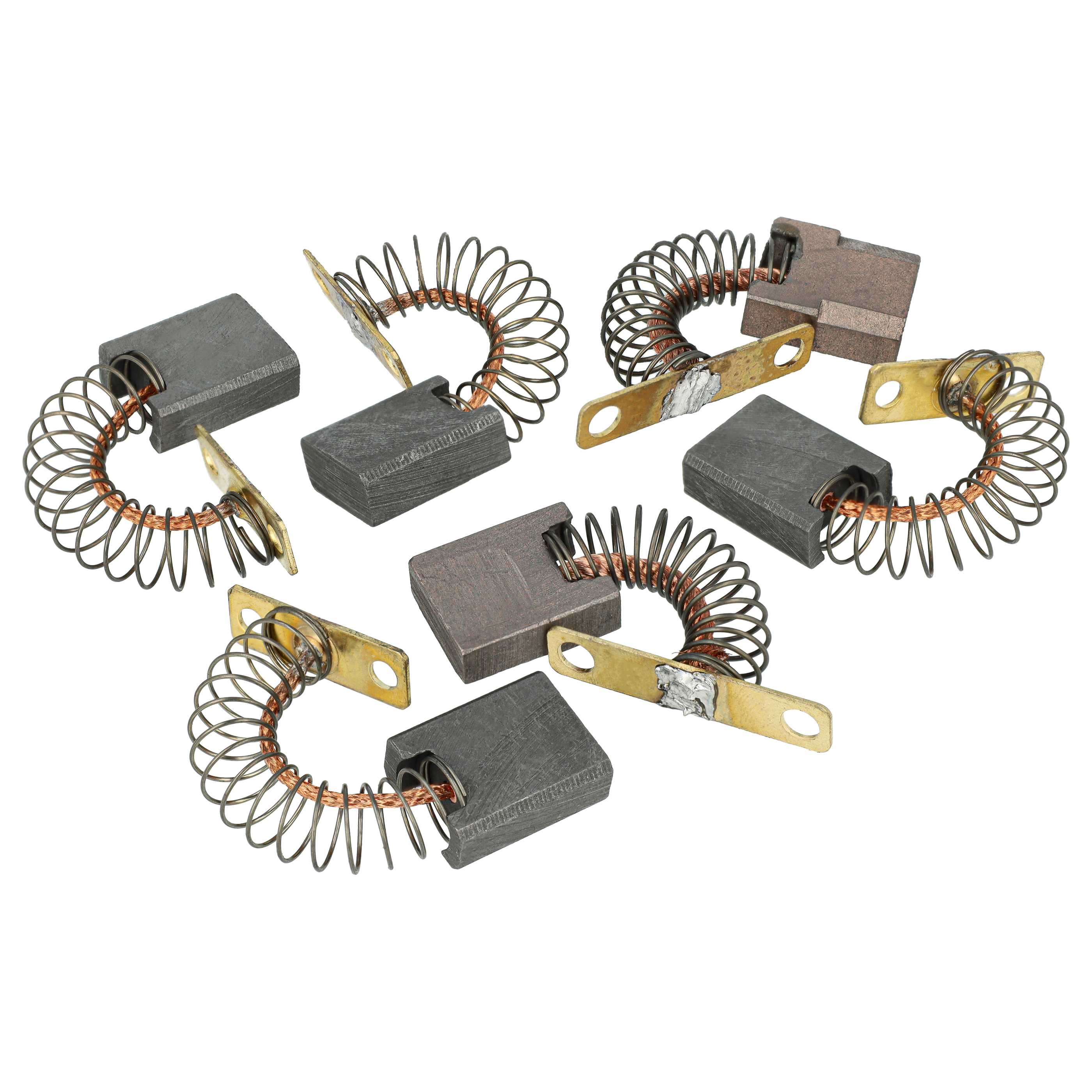 6x Kohlebürste als Ersatz für Kärcher 4002667601930, 6.610-091.0 für Elektrowerkzeug - 9 x 19 x 24mm