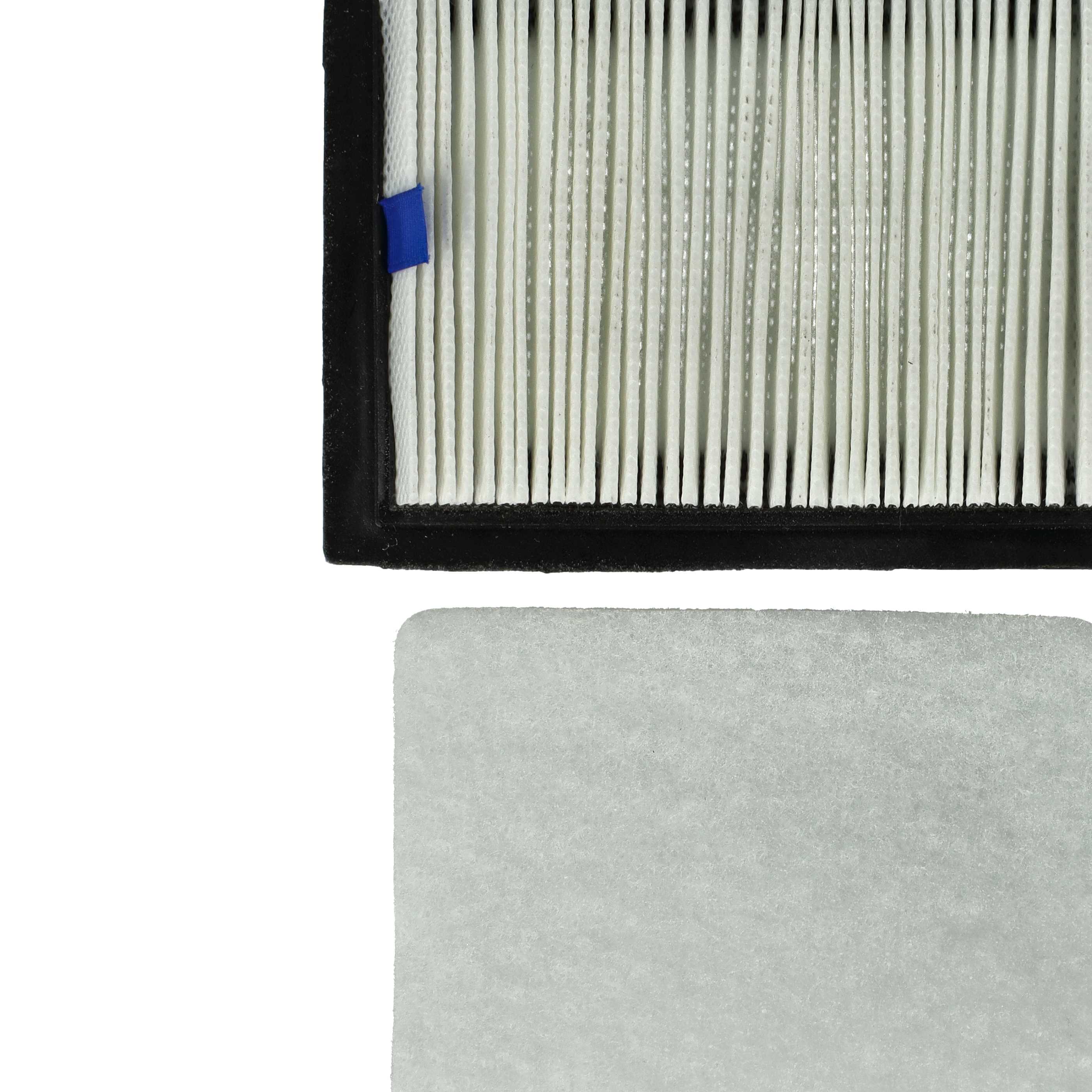 2x Filter Set replaces Dirt Devil 2725001 for Dirt Devil Vacuum Cleaner - Vacuum Cleaner Filter Set