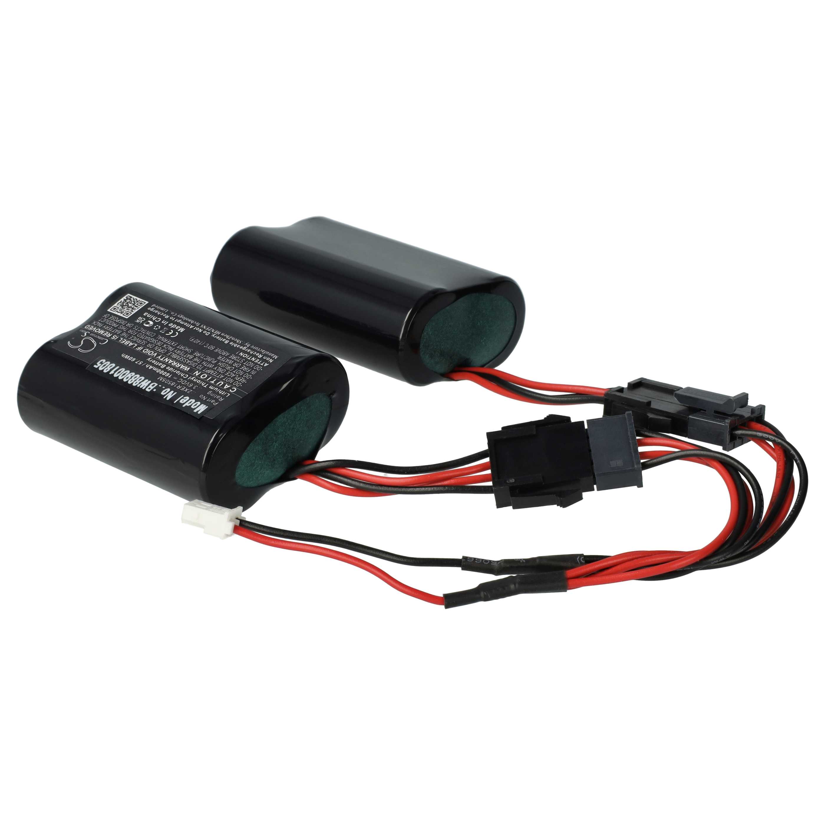 5x Piles remplace Fanso 103-304742 pour centrale d'alarme Tyco - 16000mAh 3,6V Li-SOCl2