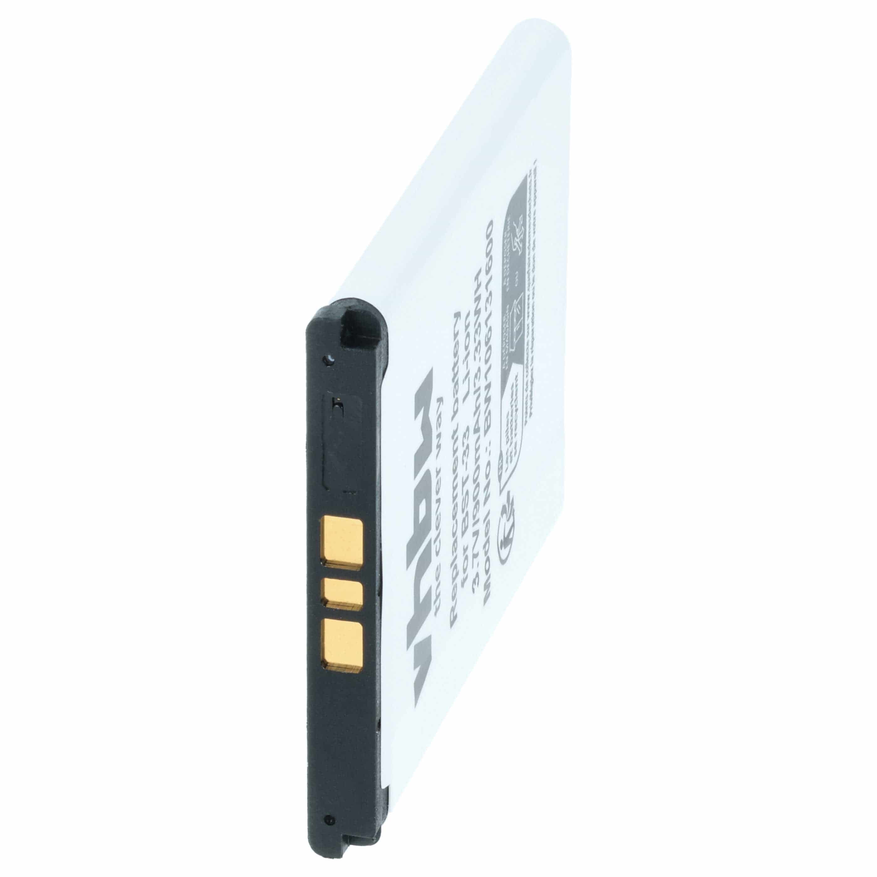 Akumulator do telefonu smartfona zamiennik Sony BST-33 - 900 mAh 3,7 V Li-Ion