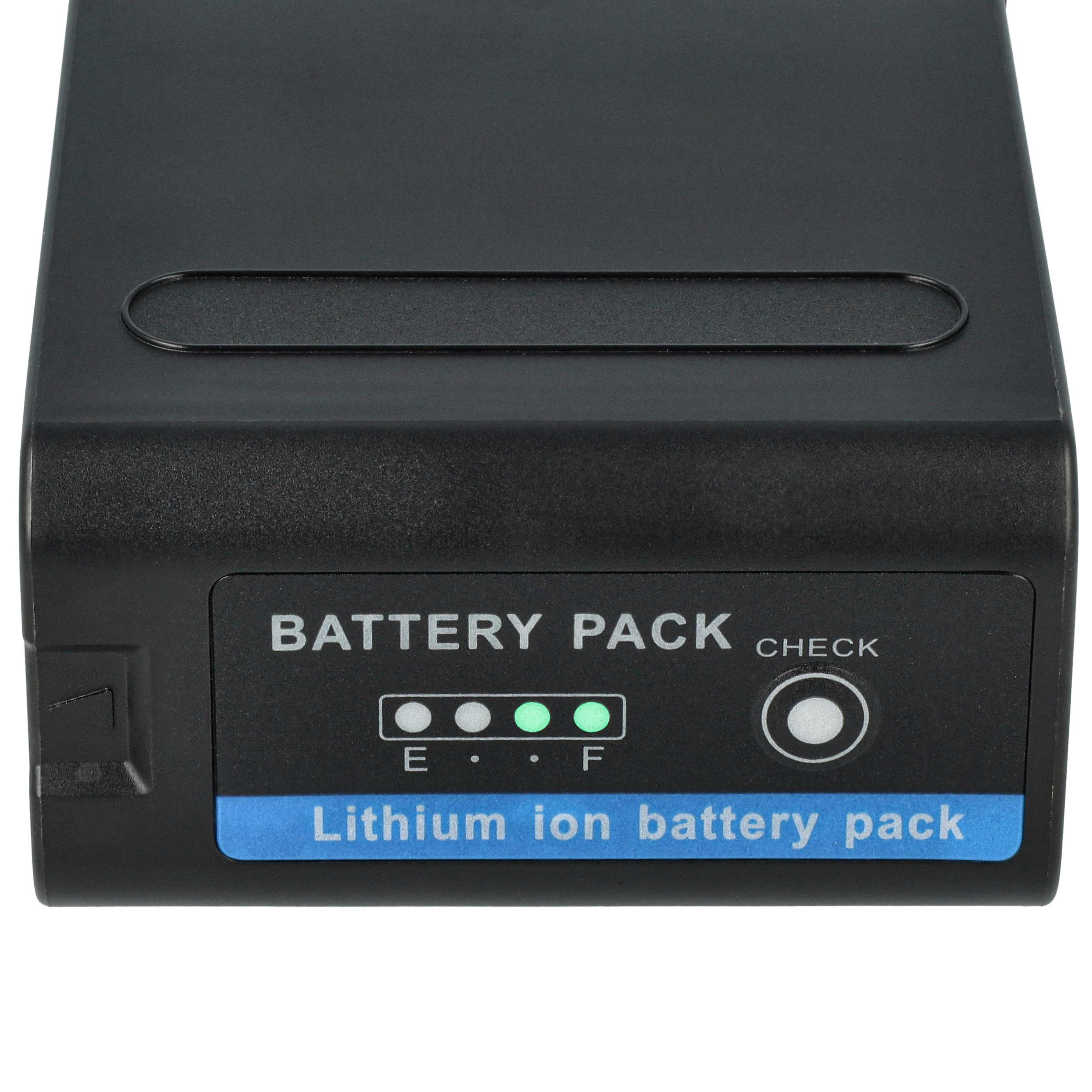 Videocamera 5x Battery replaces Grundig BP-10, BP-9, BP-8 - 10400 mAh 7.4 V Li-Ion