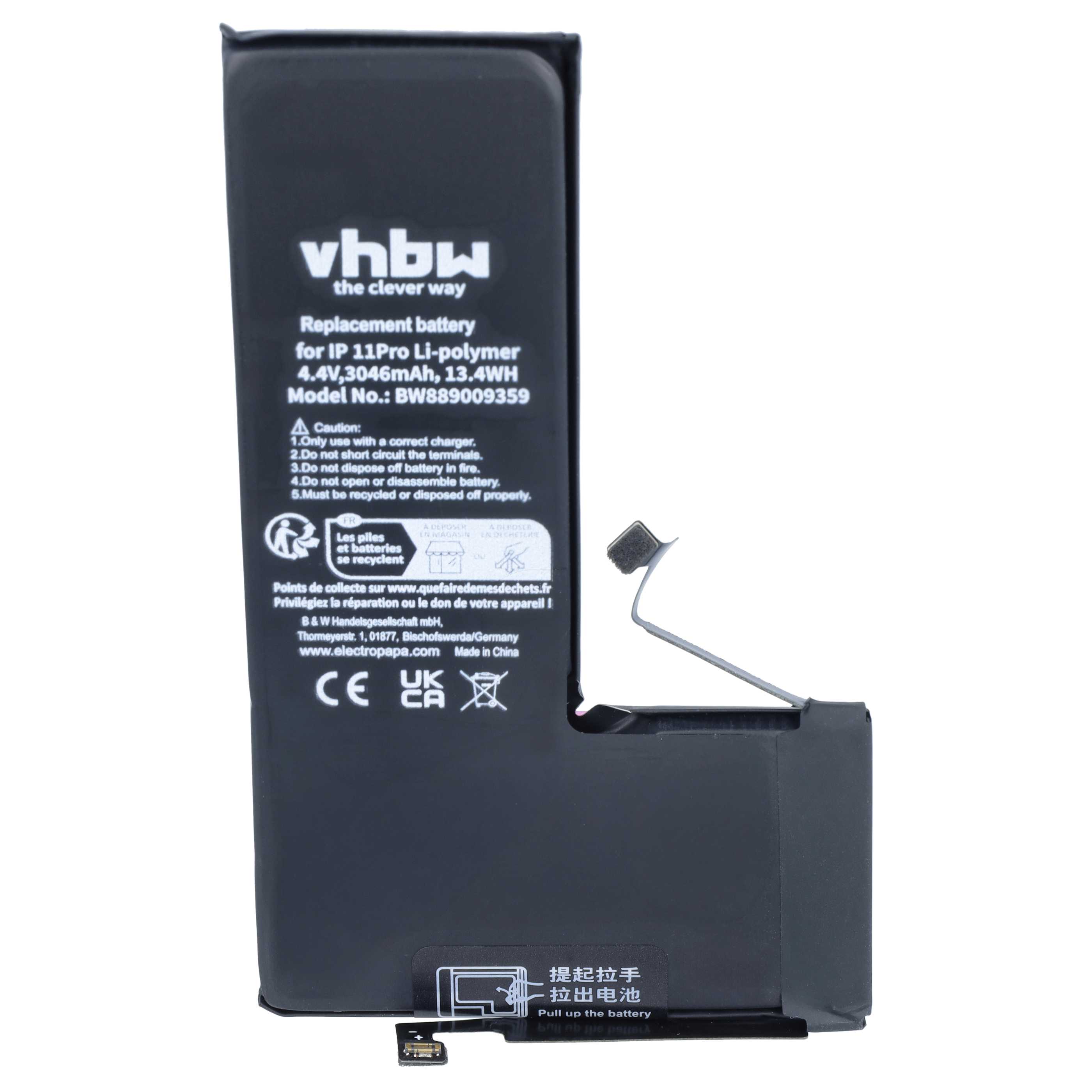 Akku als Ersatz für Apple 616-00659, 616-00660 für Apple - 3046mAh 4,4V Li-Polymer