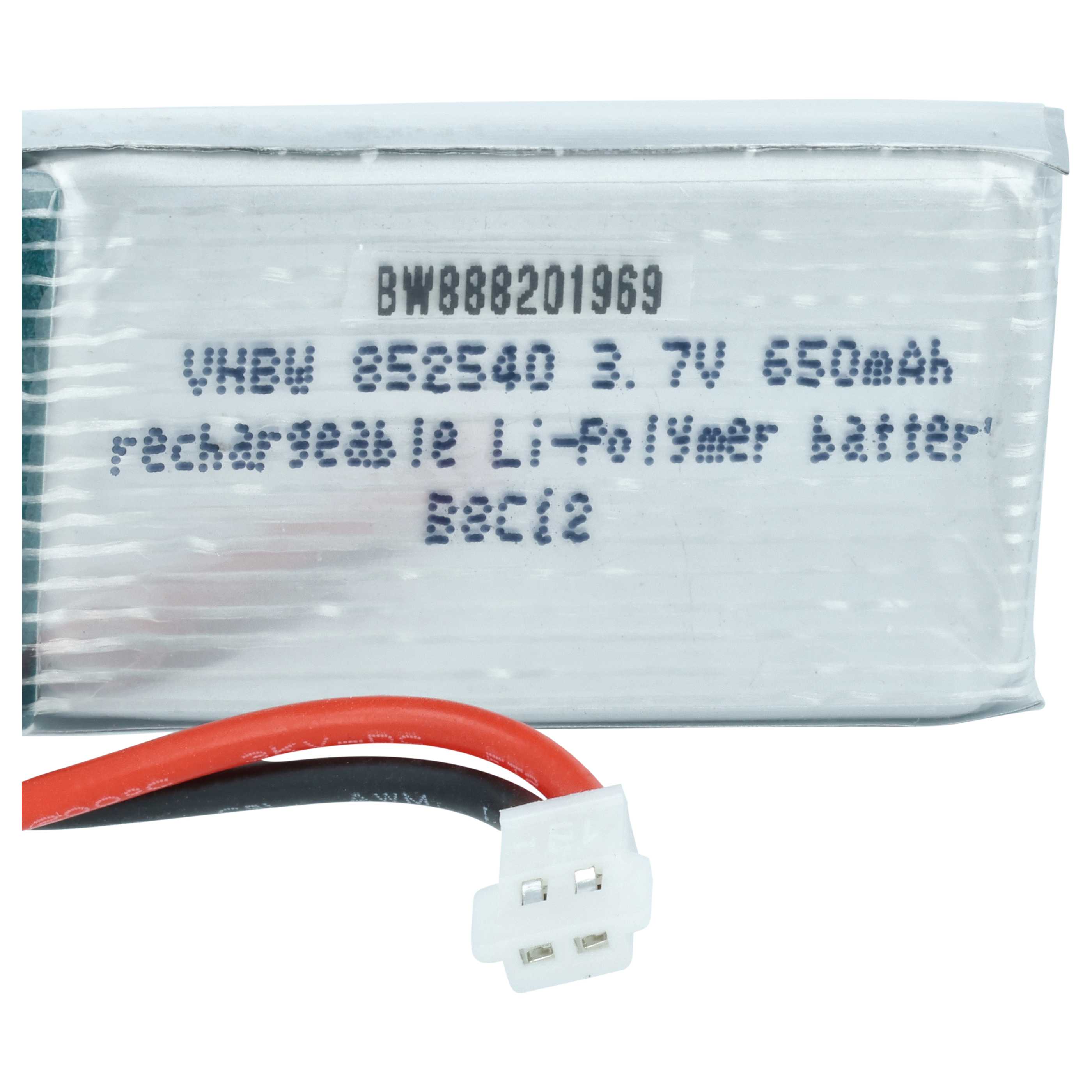 Batterie remplace Hubsan H107C-A24 pour drone Wltoys- 650mAh 3,7V Li-polymère