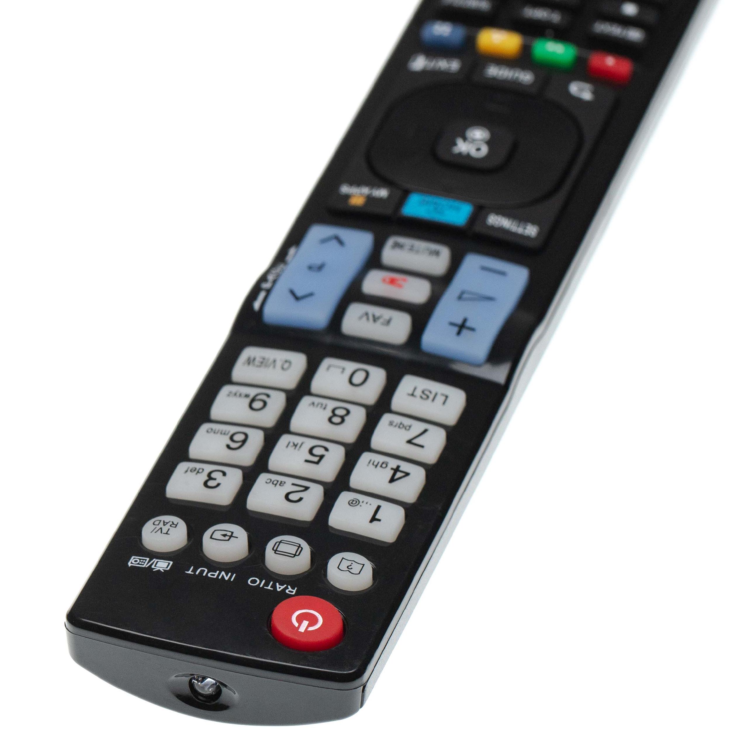 Remote Control replaces LG AKB73615362 for LG TV