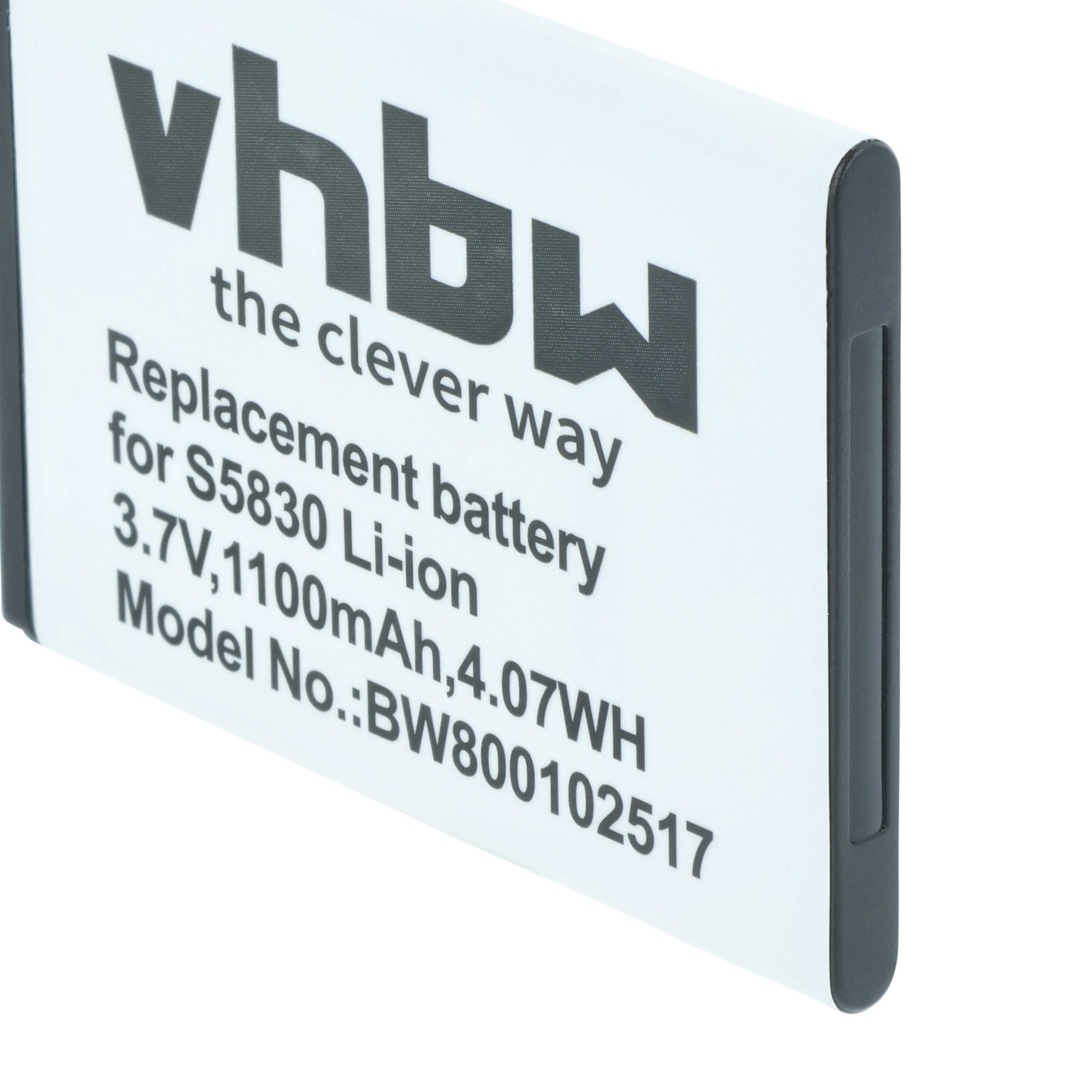 Mobile Phone Battery replaces Samsung EB494358VU - 1100 mAh 3.7 V Li-Ion