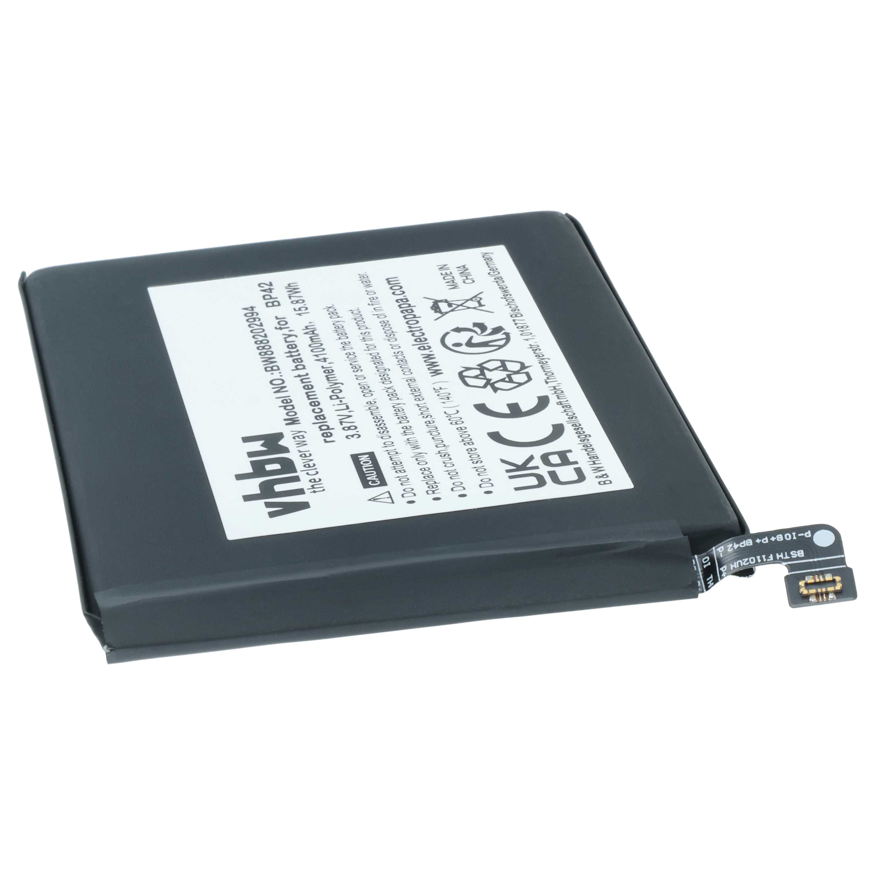 Akumulator do telefonu smartfona zamiennik Xiaomi BP42 - 4100 mAh 3,87 V LiPo