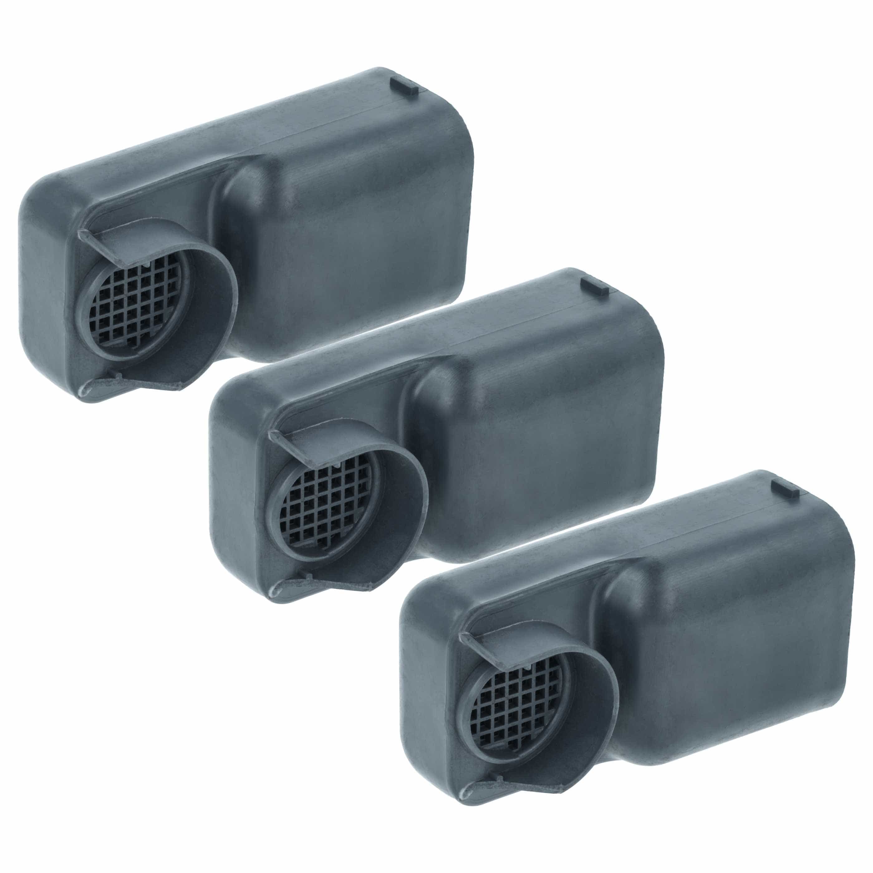 3x Aktivkohlefilter als Ersatz für Liebherr 744069900 für Liebherr Kühlschrank