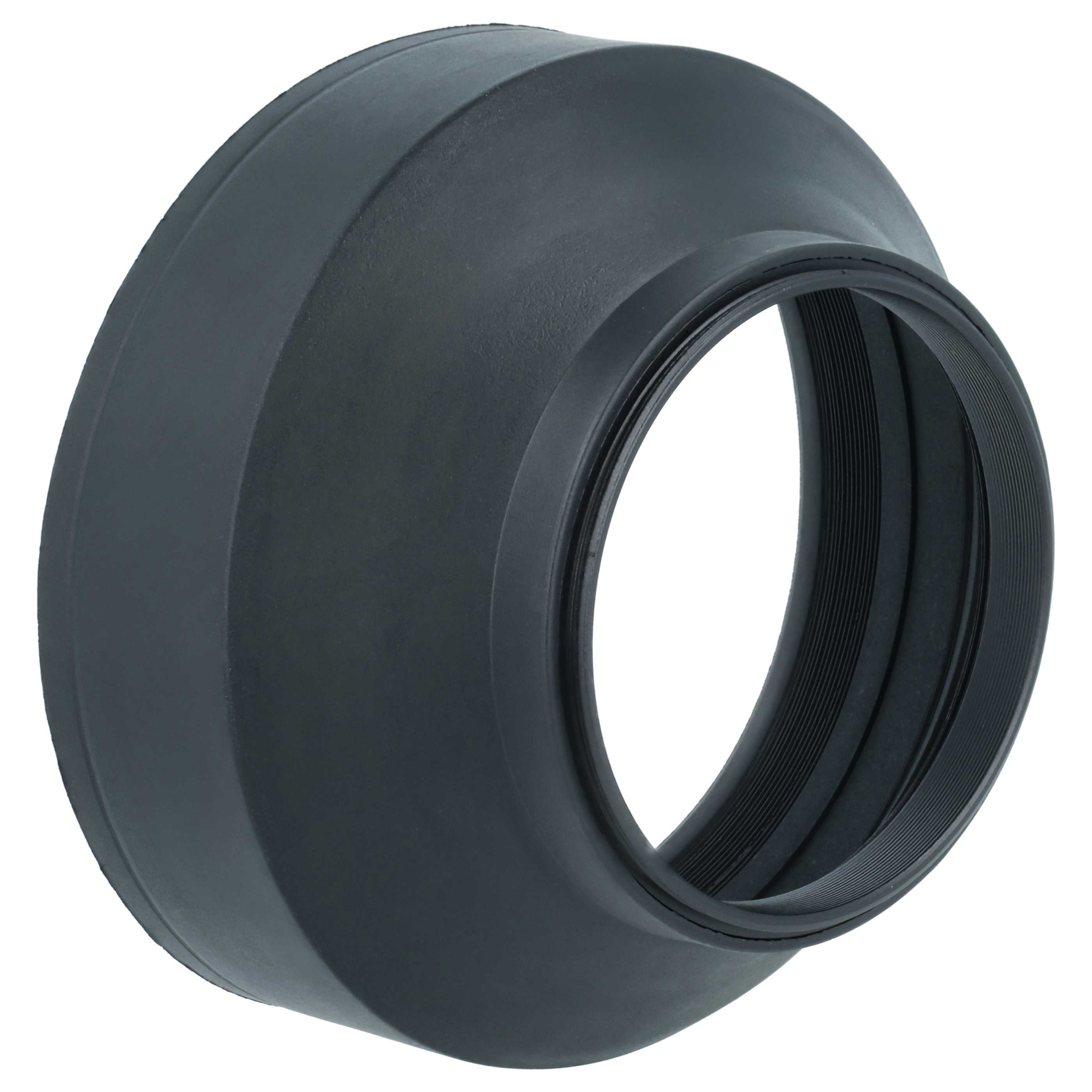 Lens Hood suitable for Lens with 62 mm Diameter, rubber, black