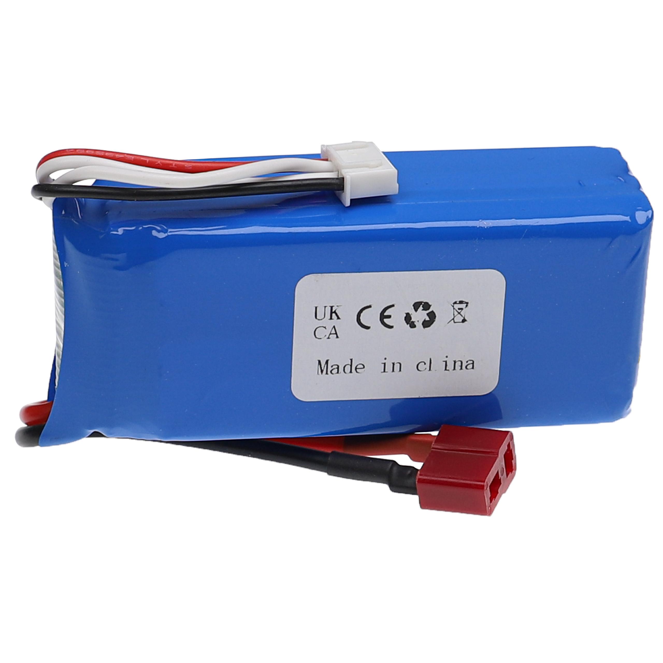 Batterie modèle radio-télécommandé - 2000mAh 11,1V Li-polymère, T-connecteur AWG16