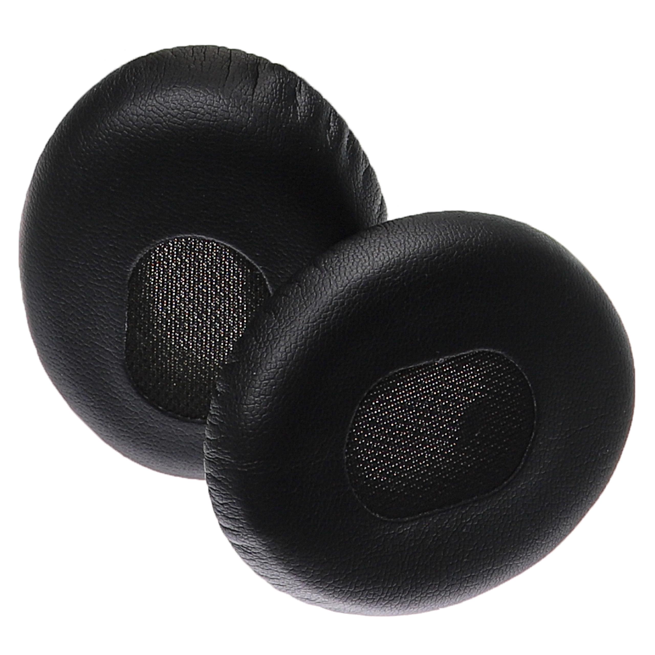Ohrenpolster für Bose QuietComfort Kopfhörer u.a., 6,9 x 5,6 cm, Schwarz