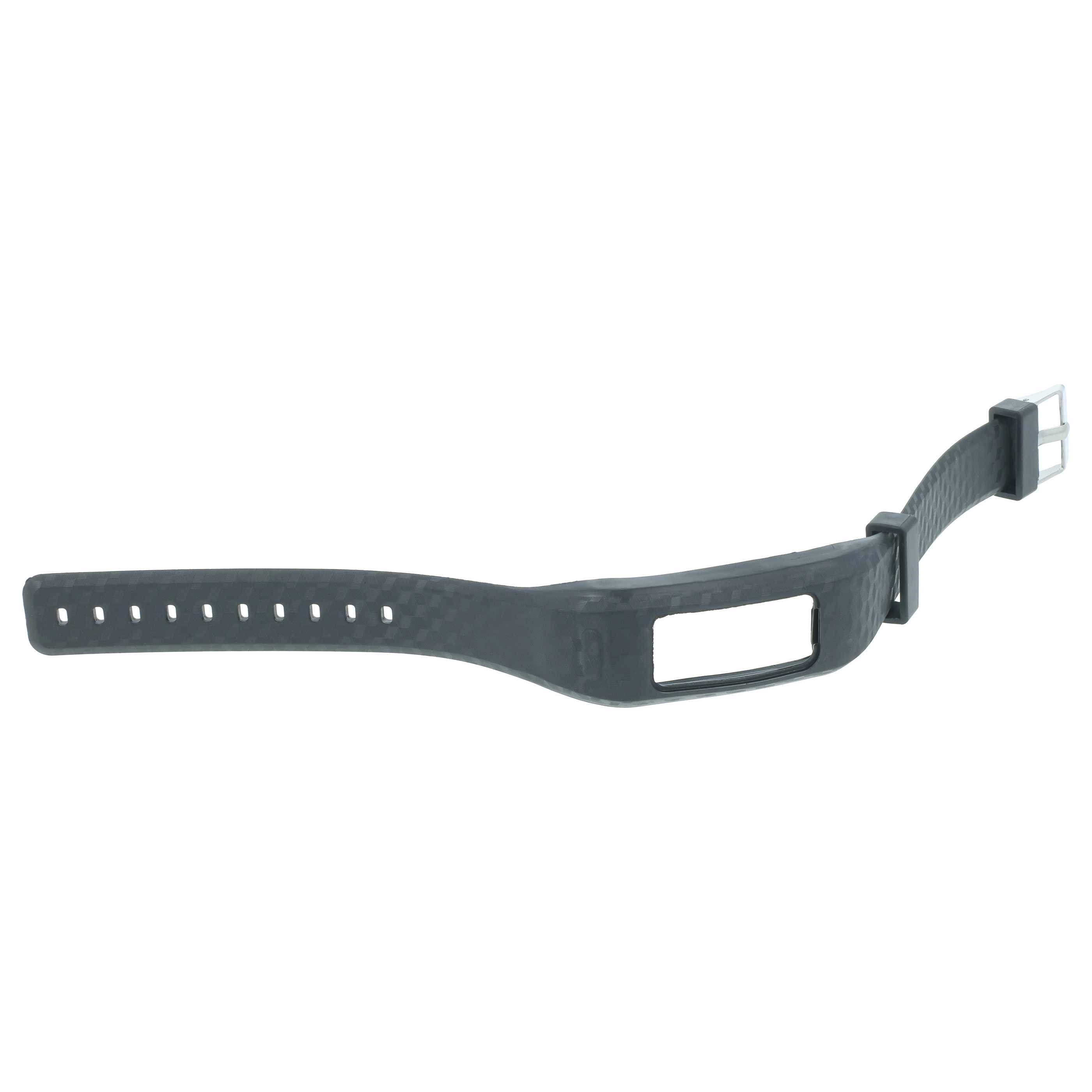 wristband for Garmin Vivofit Smartwatch - 17.5 - 22.5 cm long, 15mm wide, silicone, black