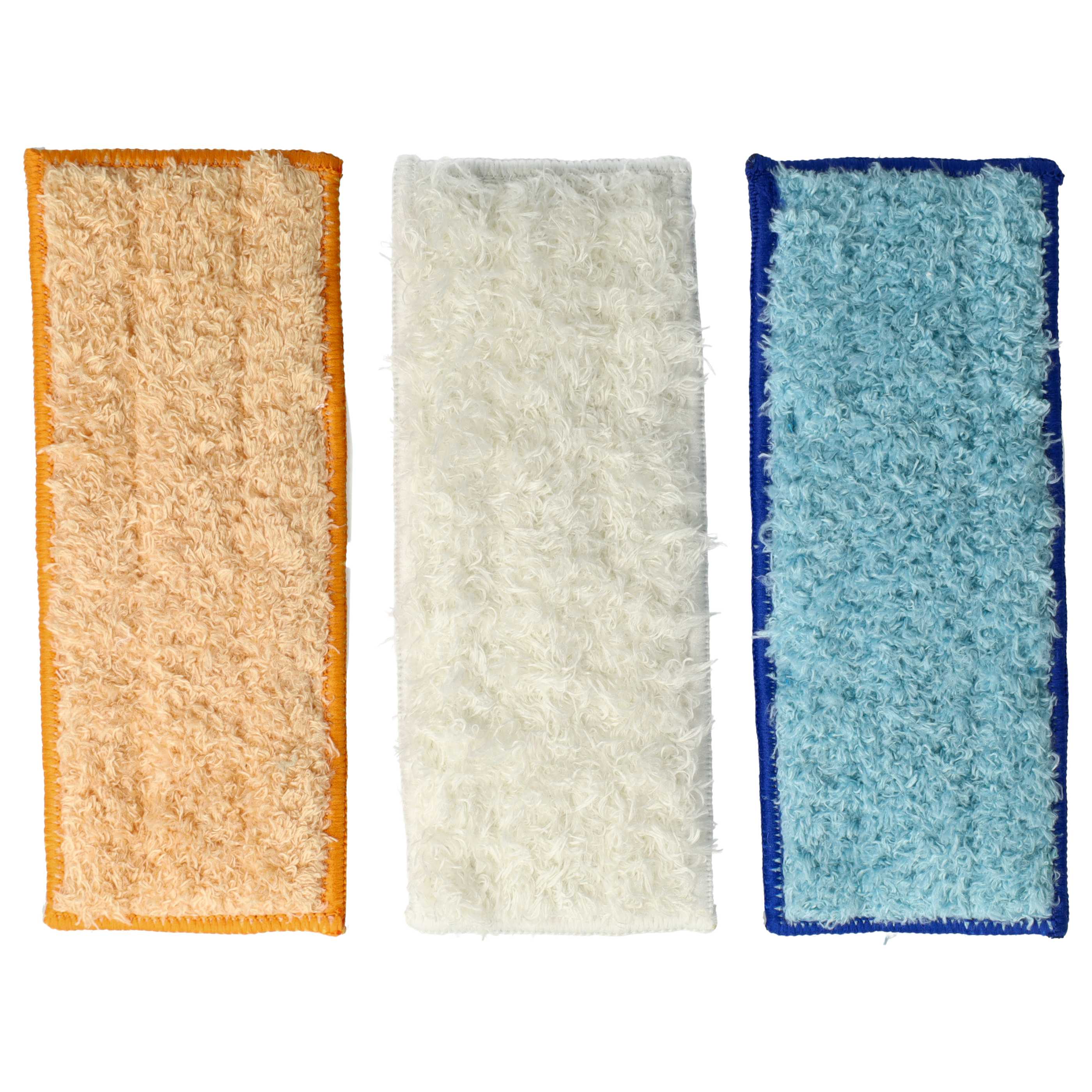 Cleaning Cloth Set (6 Part) suitable for iRobot Braava Jet 240, 250 Robot Vacuum - plastic