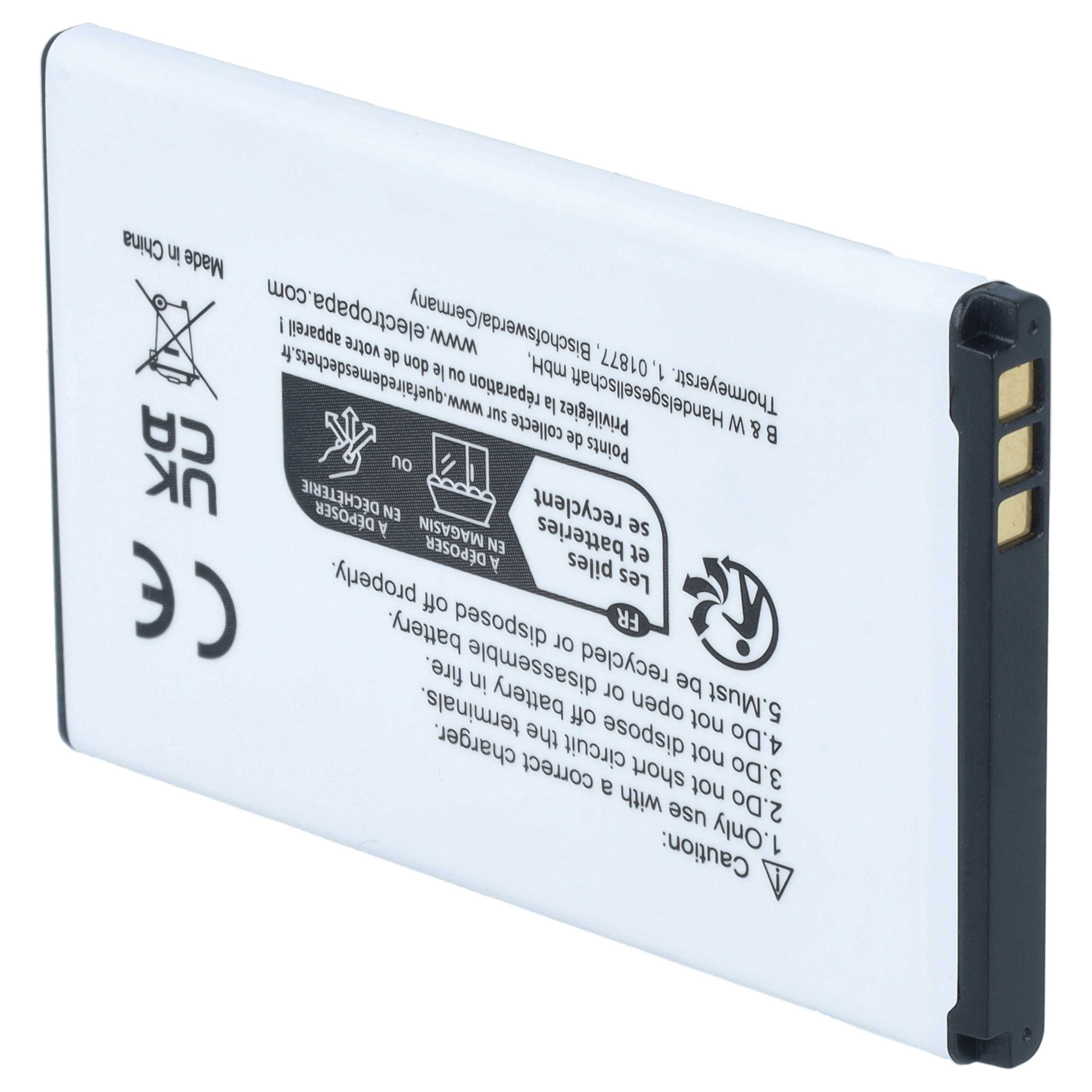 Akumulator do telefonu smartfona zamiennik Nokia BL-4UL, BL-4WL - 1200 mAh 3,7 V Li-Ion