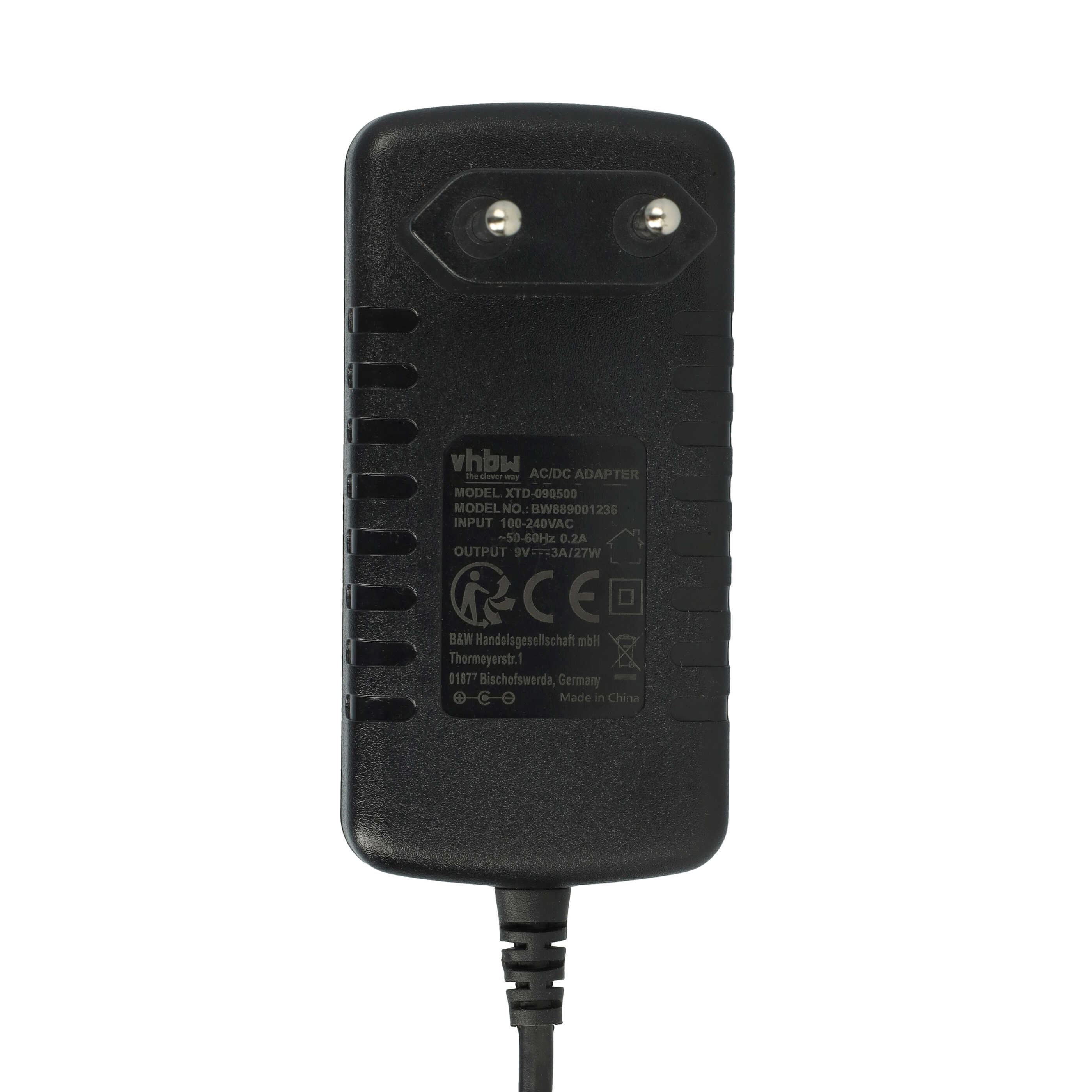 Mains Power Adapter replaces Line 6 DC-3H for Line 6 Landline Telephone, Home Telephone - 110 cm