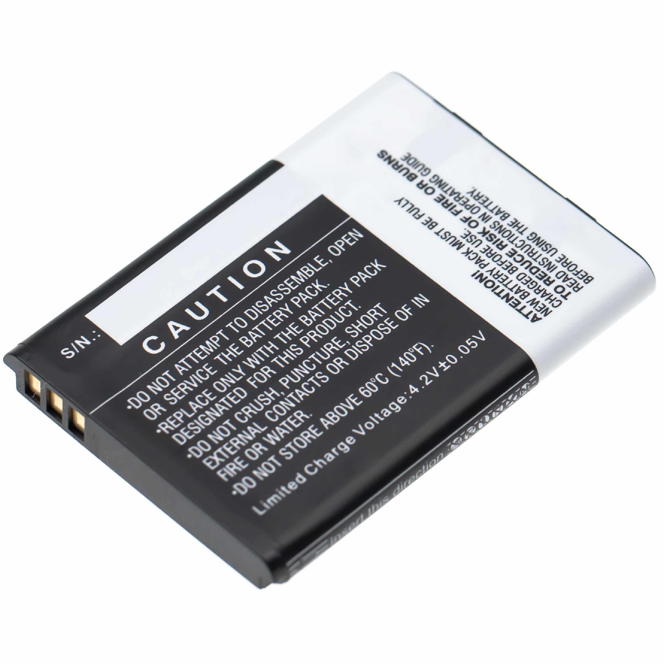 Mobile Phone Battery Replacement for Nokia BV-6A - 1200mAh 3.7V Li-Ion