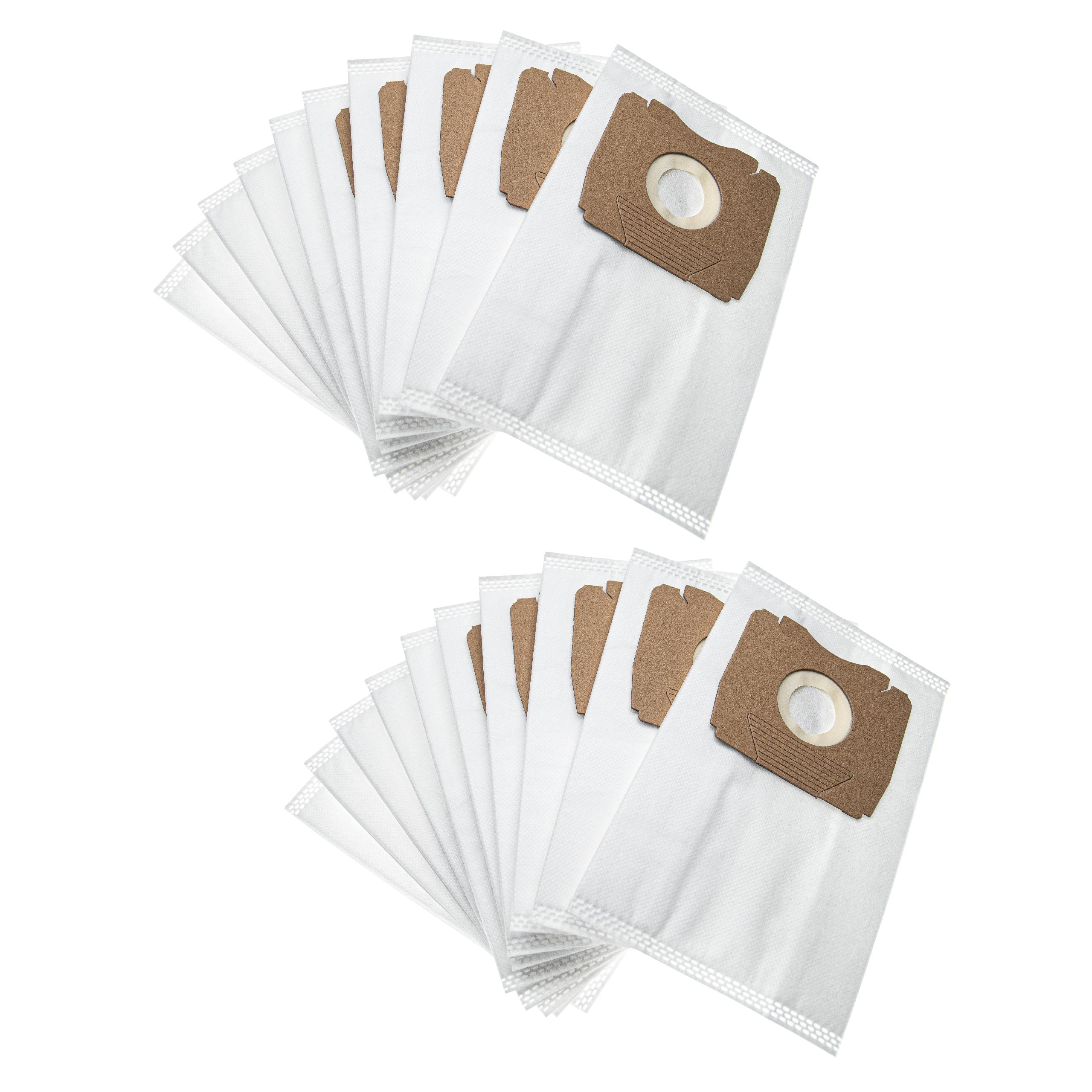 20x Sac remplace AEG taille 5S, taille 5, 9002565407 pour aspirateur Satrap - microfibre non tissée