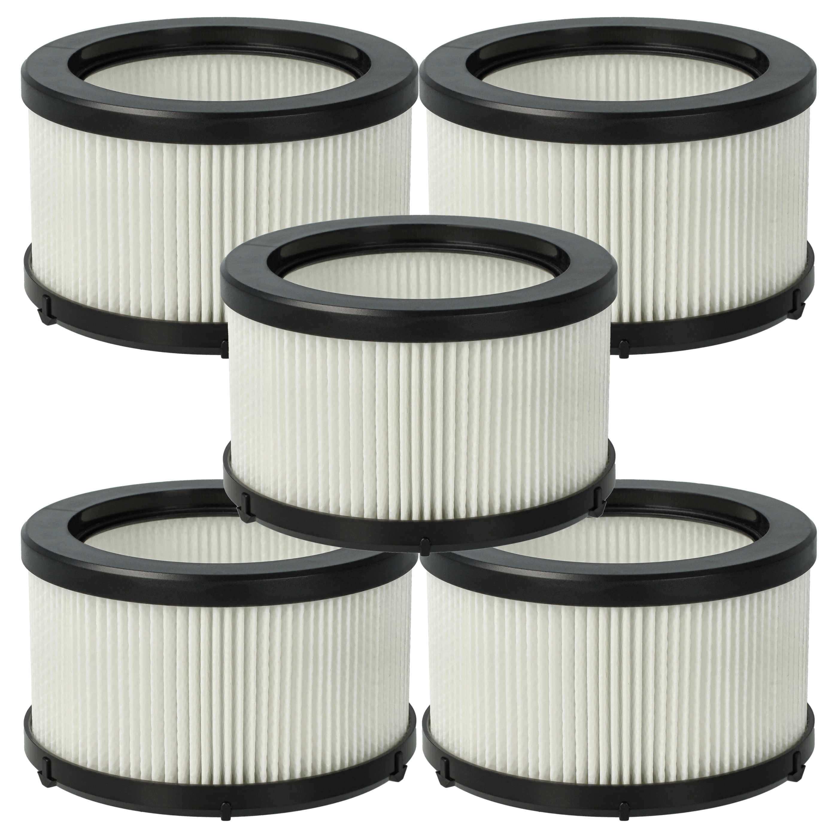 5x Filter replaces ZR009012 for Rowenta Vacuum Cleaner, filter class HEPA 13