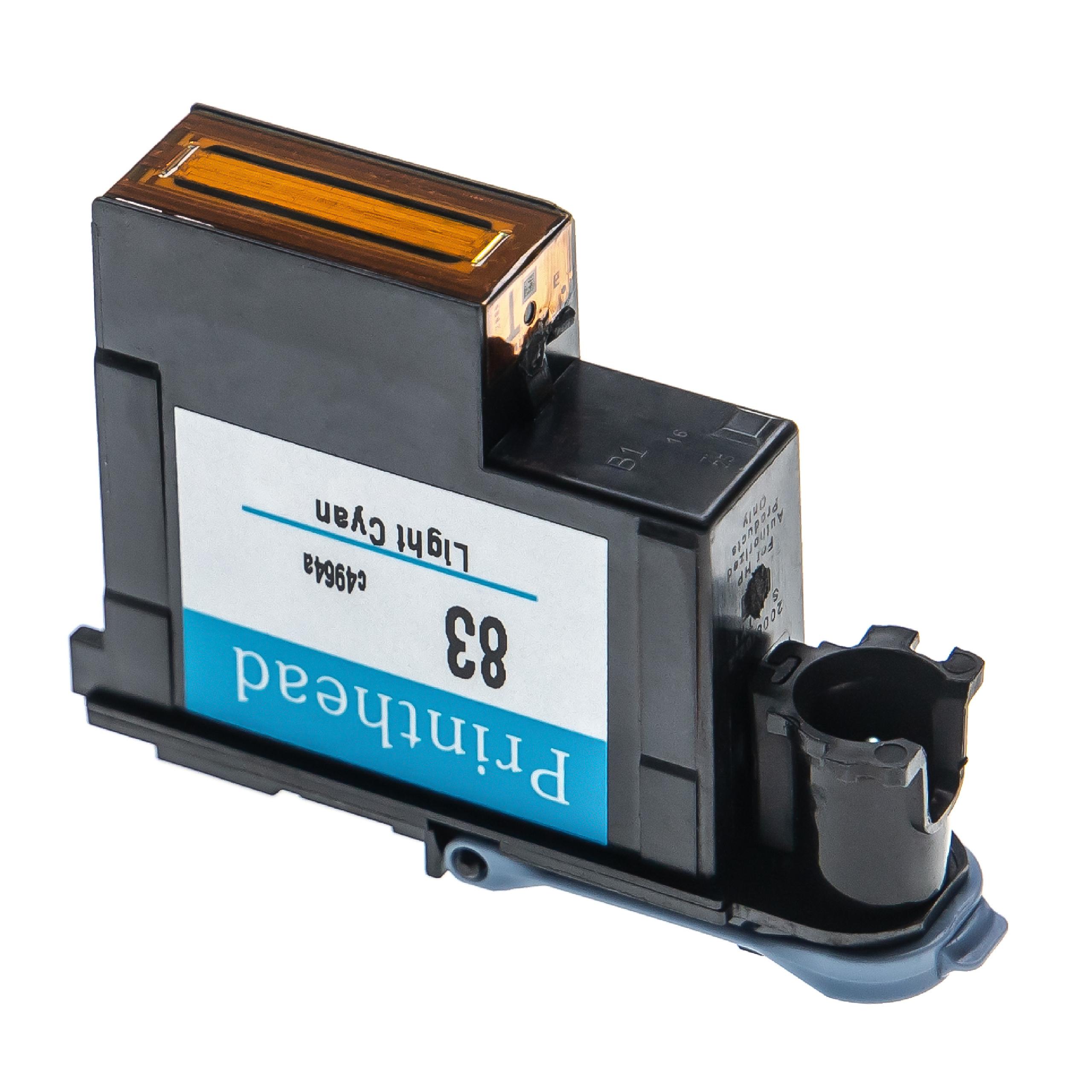 Printhead for HP DesignJet HP C4964A Printer - 13 ml, light cyan, 6 cm wide, Refurbished, With Cleaner