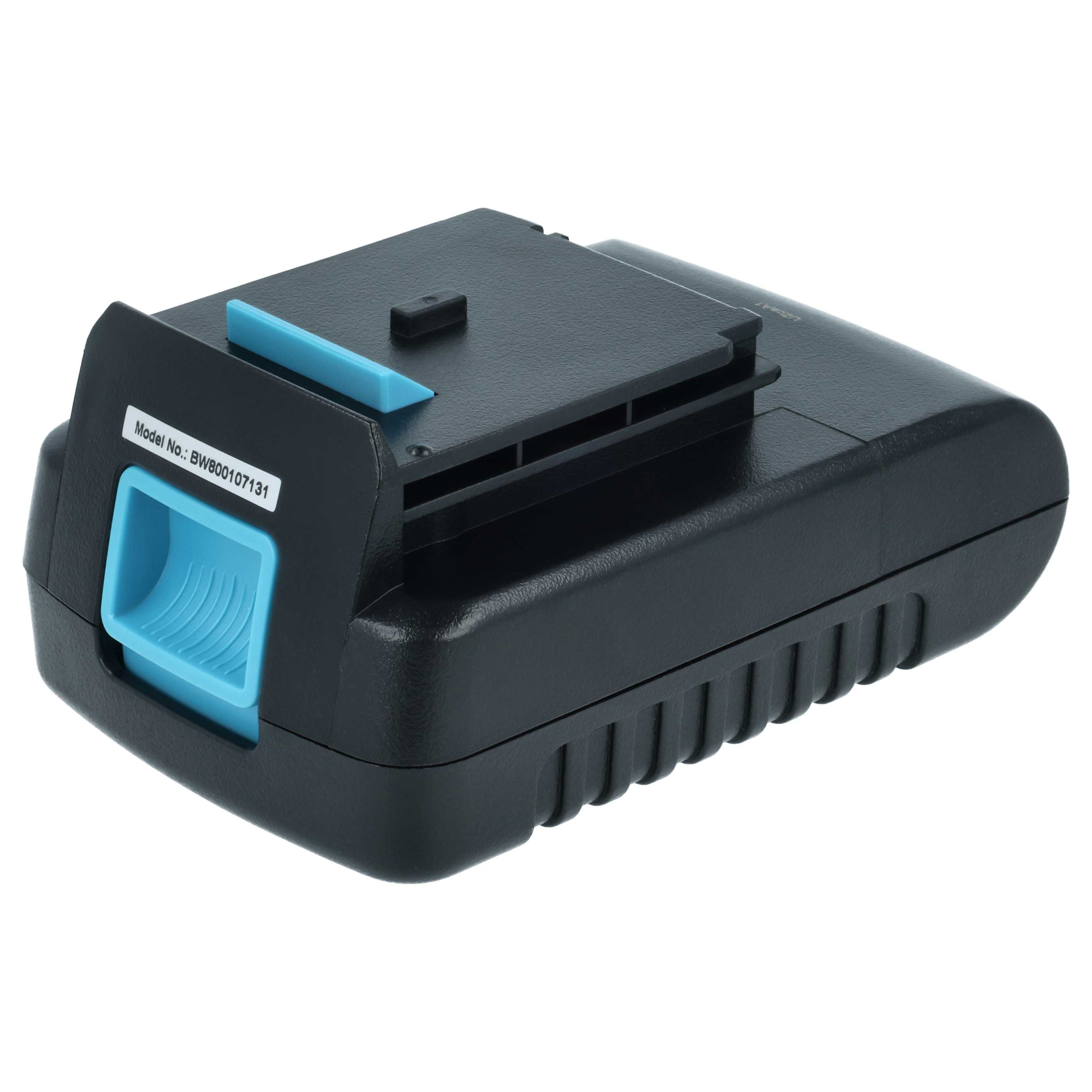 Battery replaces Black & Decker A1514L Electric Power Tool - 1500 mAh, 14.4 V, Li-Ion