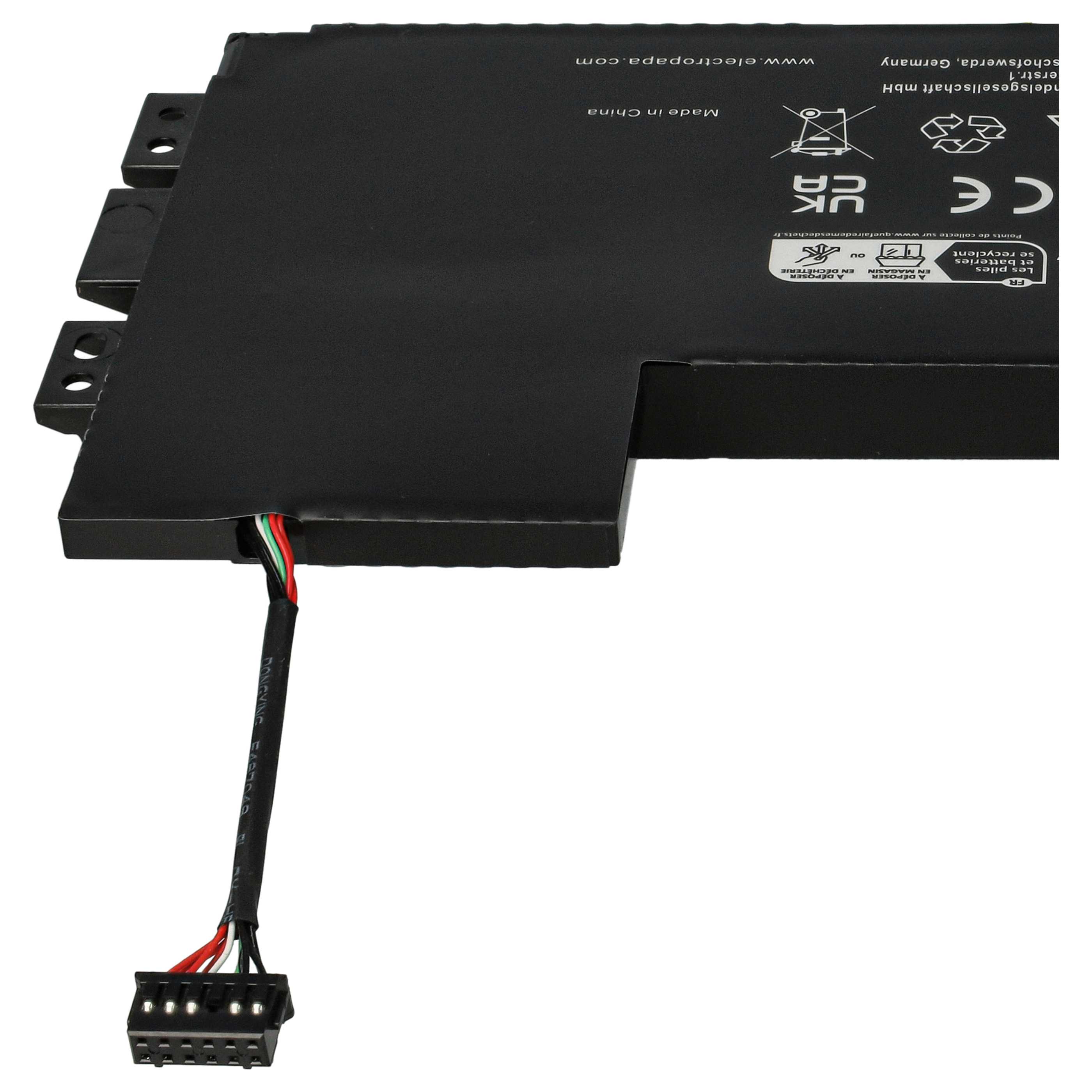 Akumulator do laptopa zamiennik 808398-2B1, 808398-2B2, 808398-2C1 - 9000 mAh 11,1 V Li-Ion, czarny