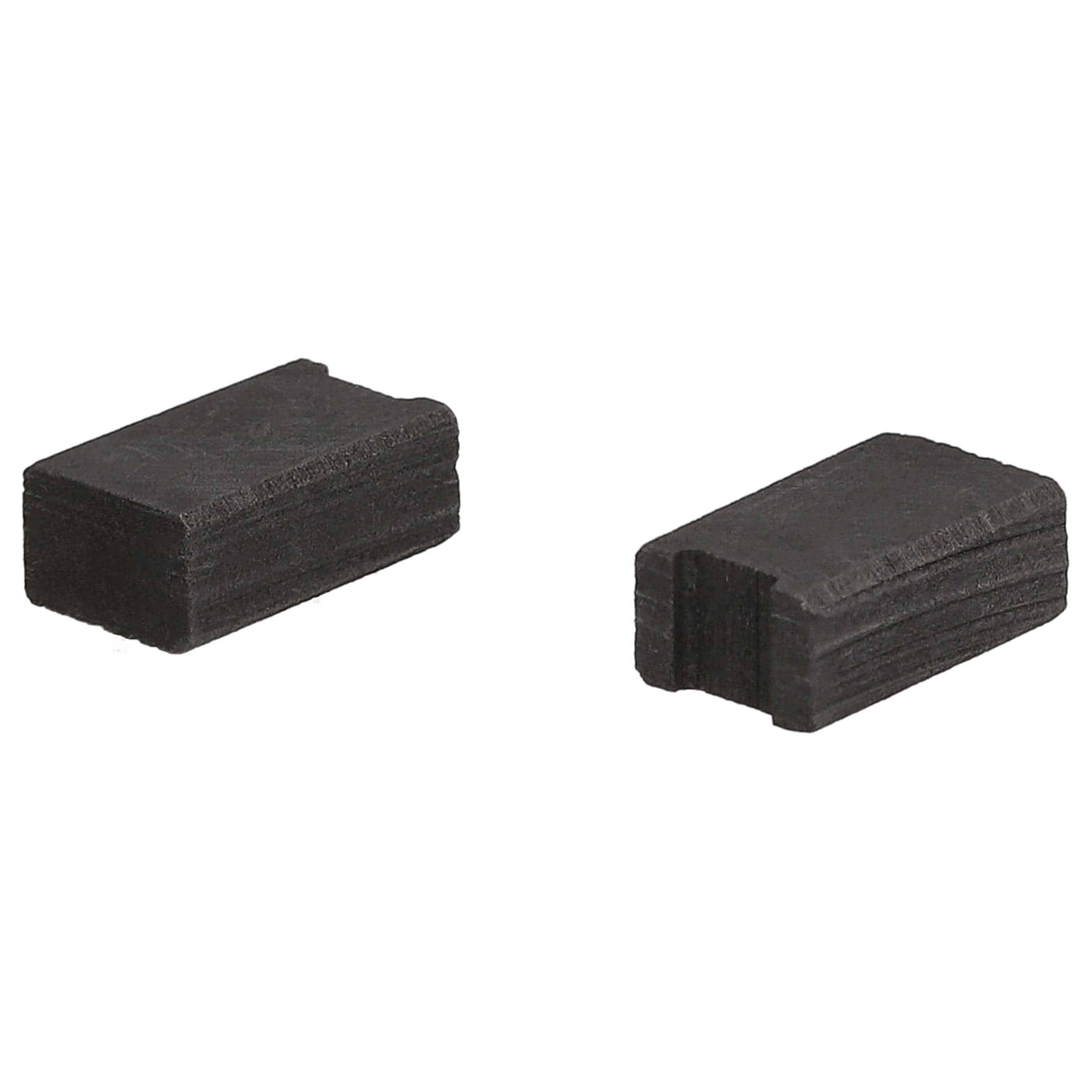 2x escobilla 4 x 6 x 10 + 4 x 6 x 9,15mm para herramientas Bosch, etc.