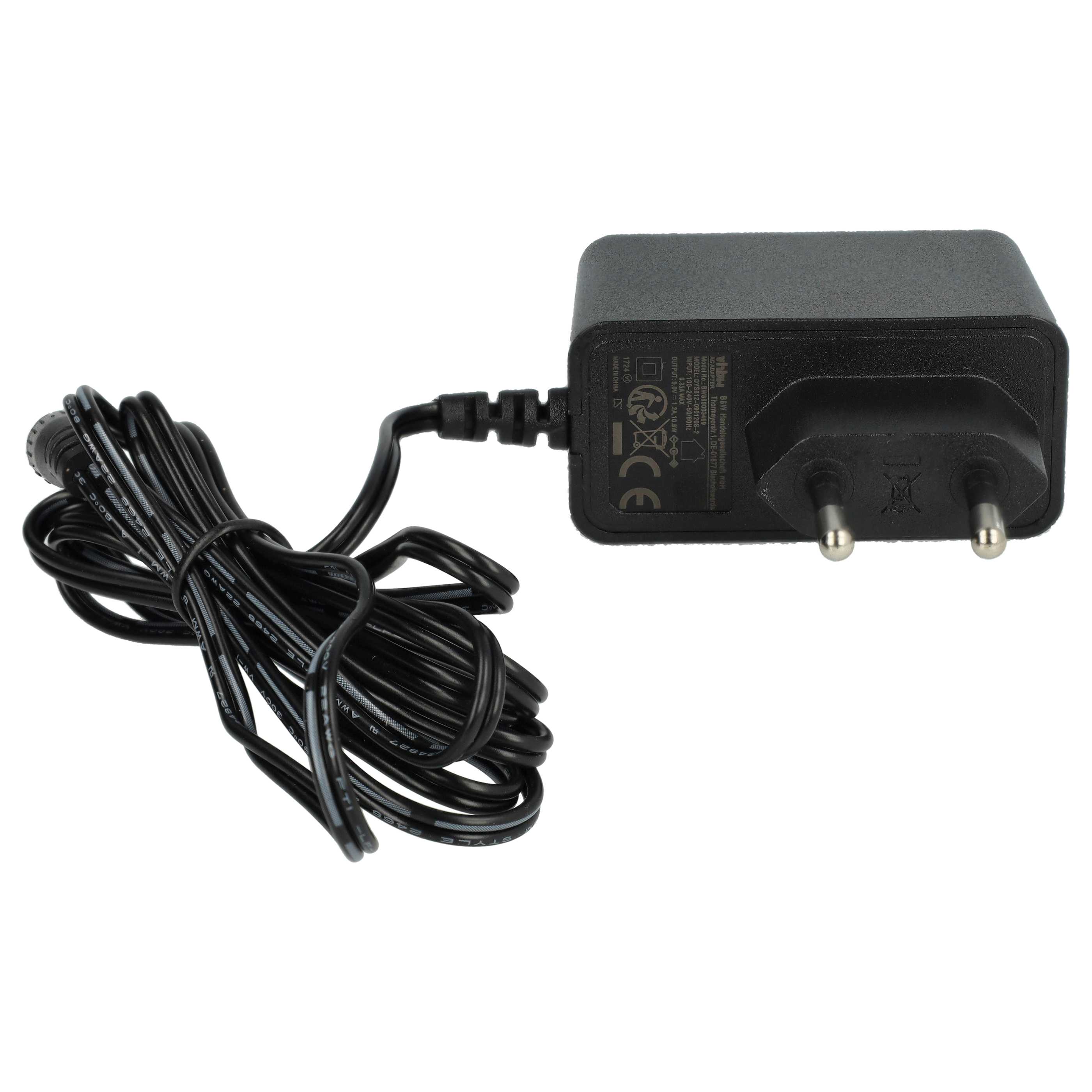 Mains Power Adapter suitable for axion STIM-PRO X9+ Muscle Stimulator, Electro-Stimulator - 7.8 cm