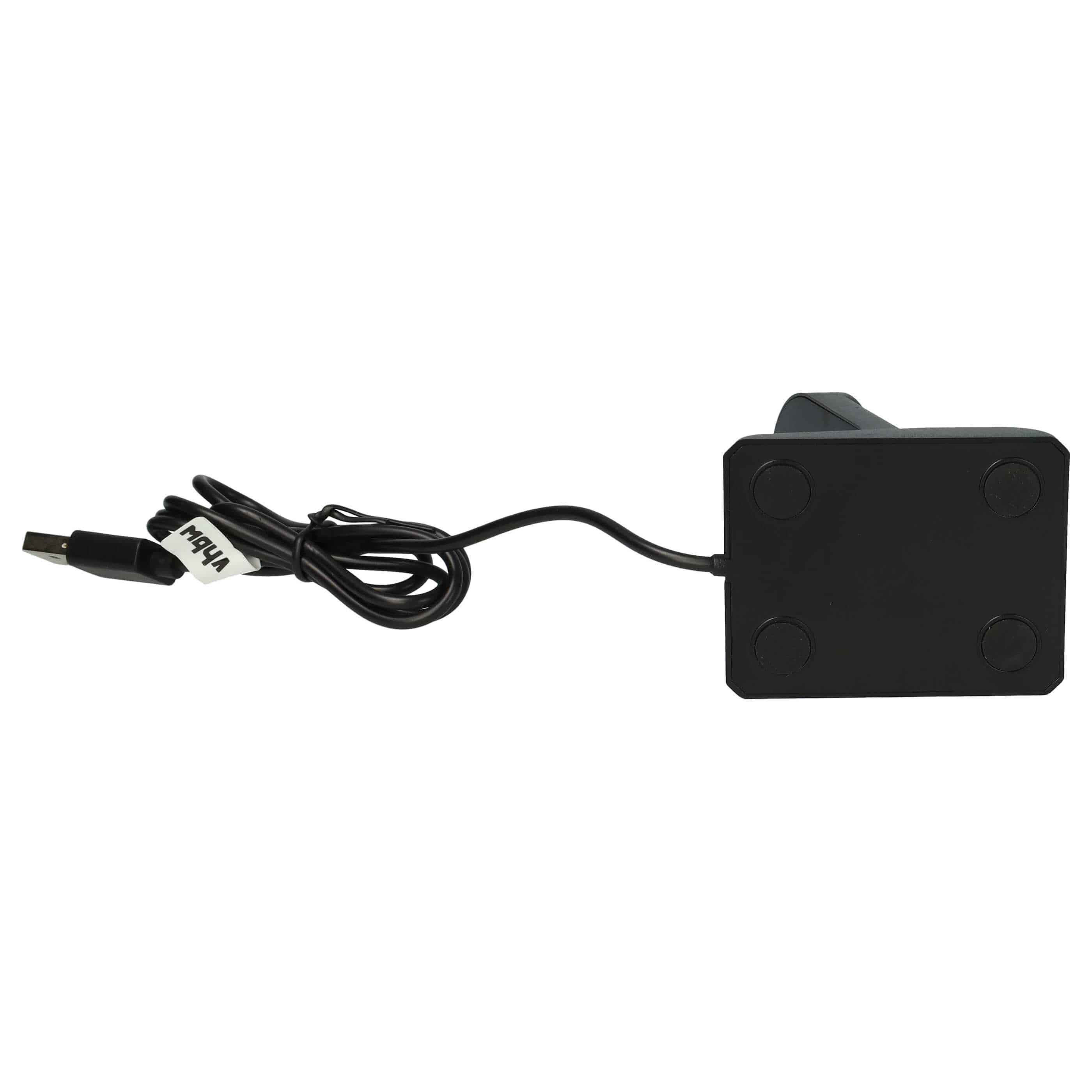Stazione di ricarica USB per smartwatch Mobvoi TicWatch - base + cavo 100 cm nero