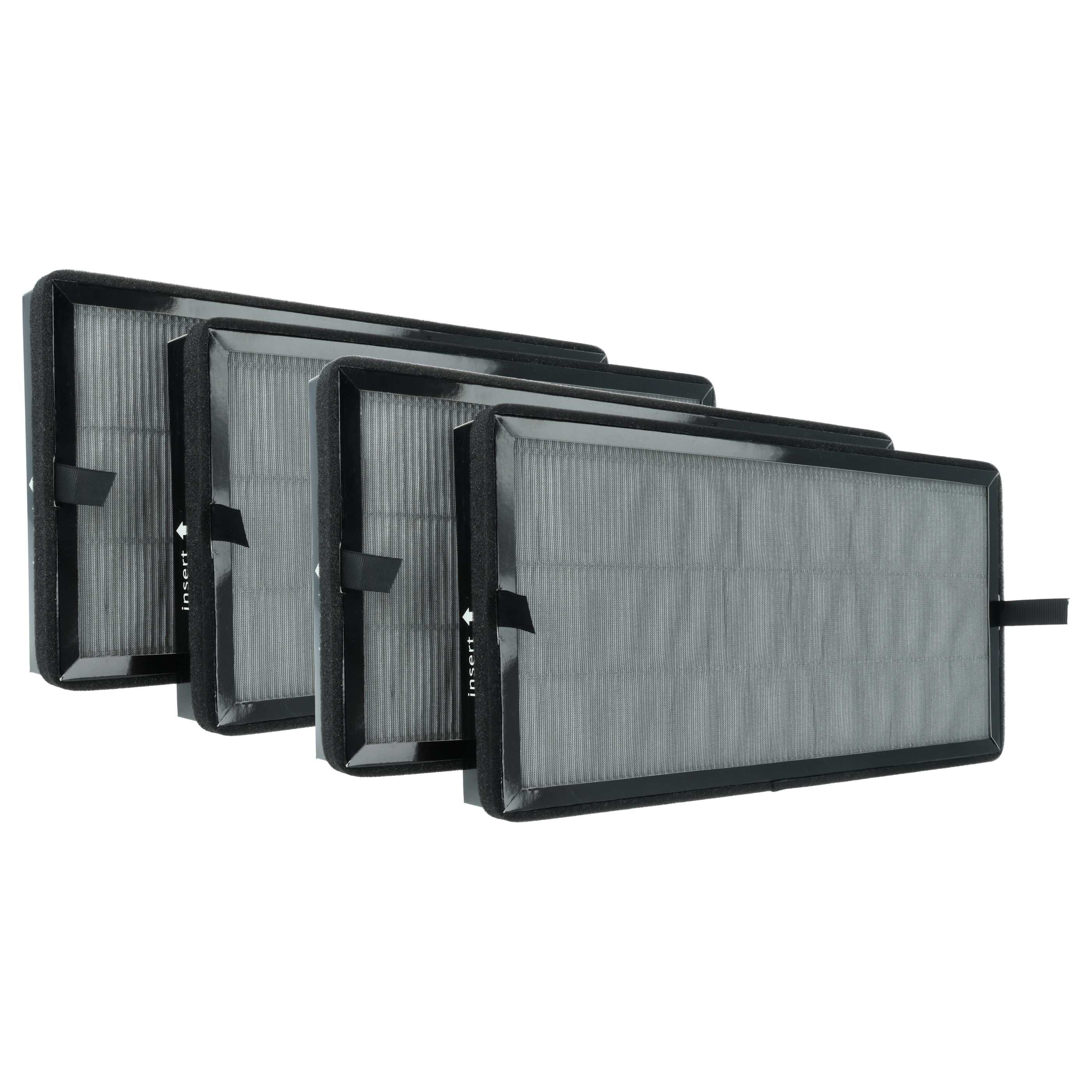 4x Activated Carbon Filter replaces Kärcher 2.863-067.0 for Kärcher Air Purifier - Air Filter