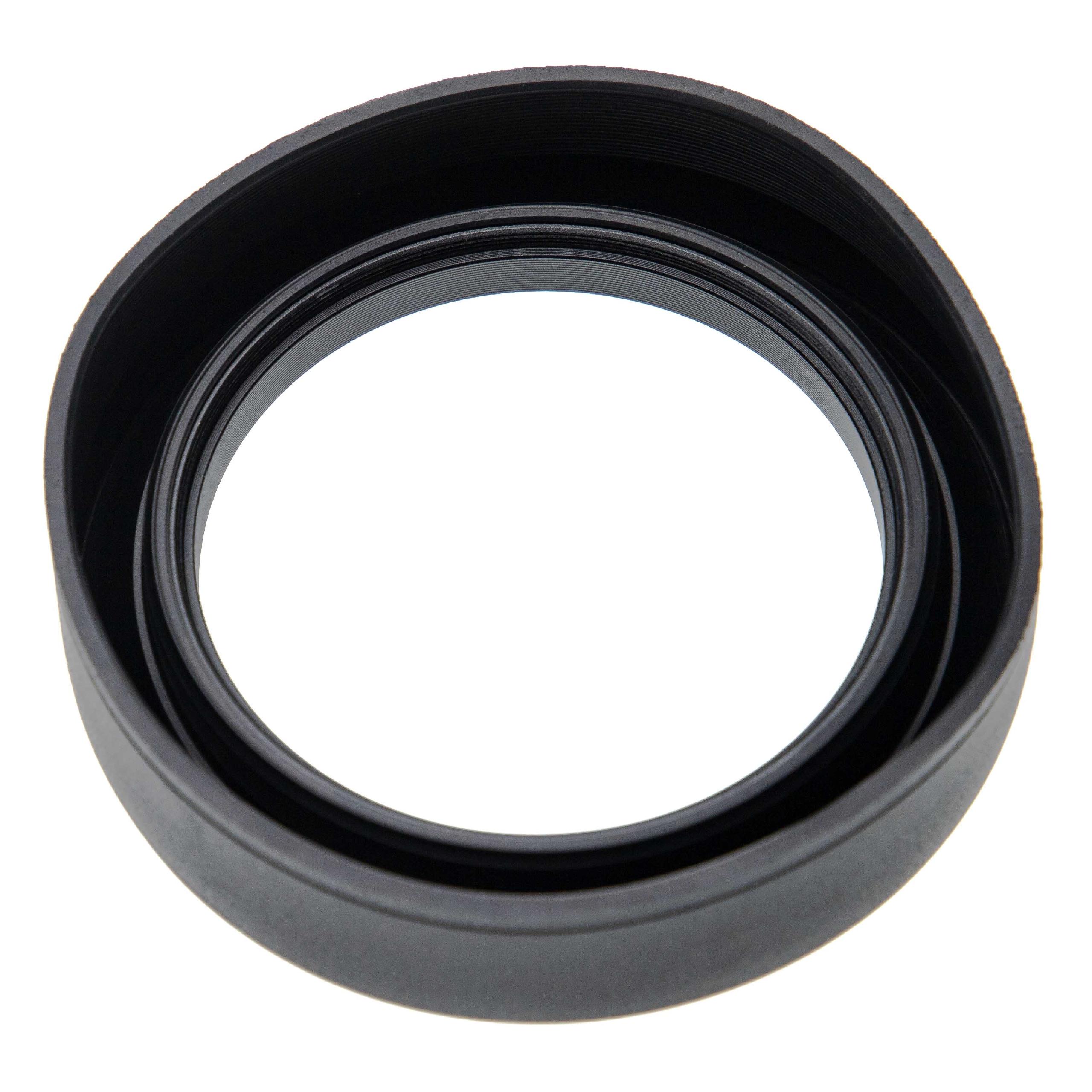 Lens Hood suitable for 82mm Lens - Foldable Lens Shade, with Filter Thread Black, Round, 27 - 56 cm