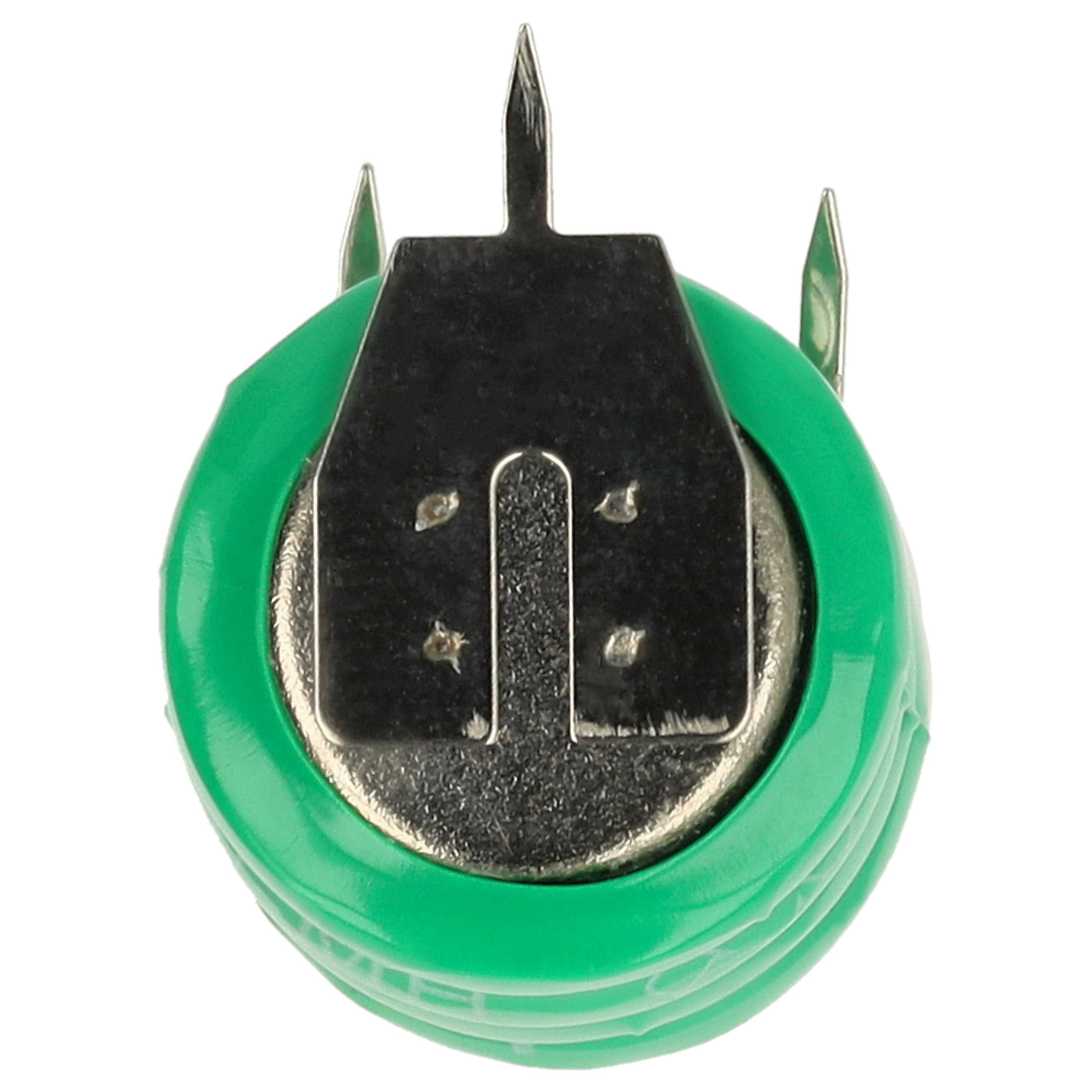 5x Button Cell Battery Type V80H 3 Pins for Model Building Solar Lamps etc. - 80 mAh 4.8 V NiMH