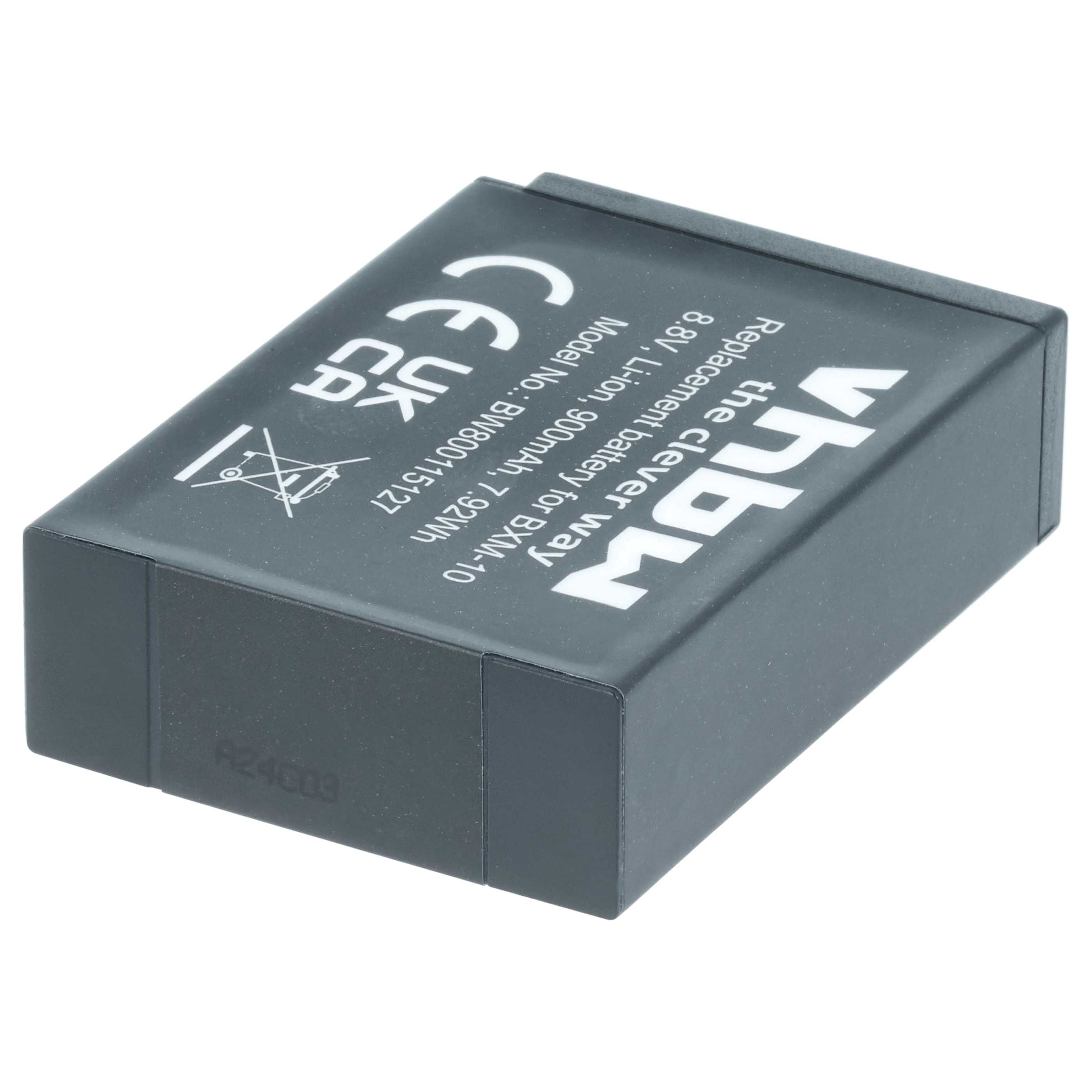 Battery replaces XiaoYi BXM-10 - 900mAh, 8.8V, Li-Ion