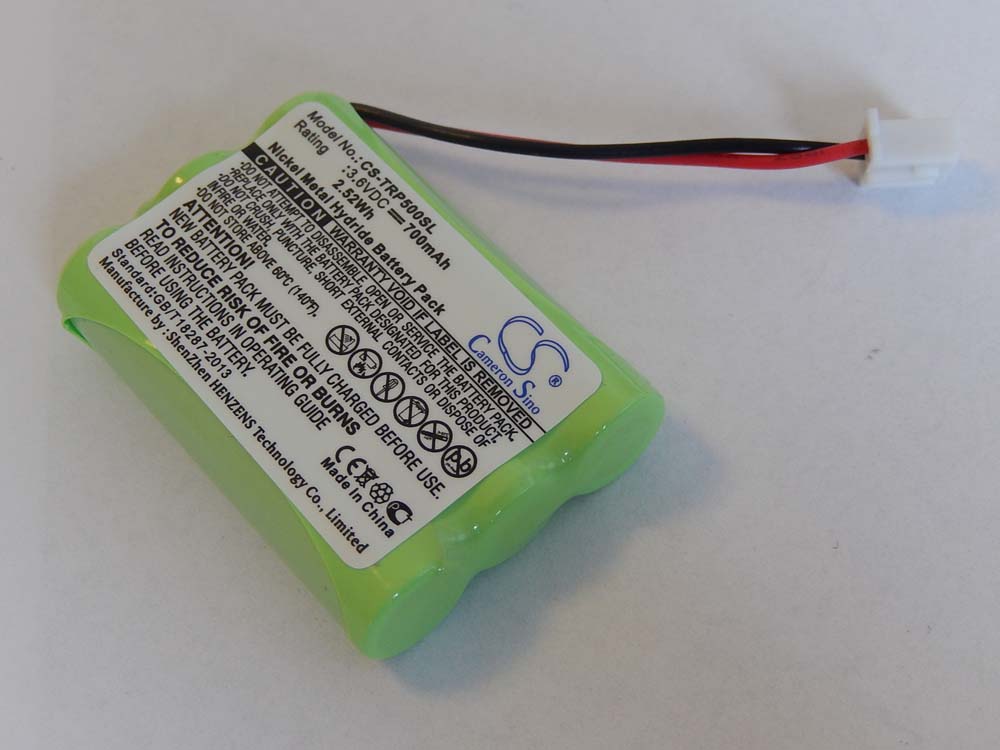 Dog Trainer Battery Replacement for Tri-Tronics 1038100-G, 1038100-E, 1107000, 1038100-D - 700mAh 3.6V NiMH
