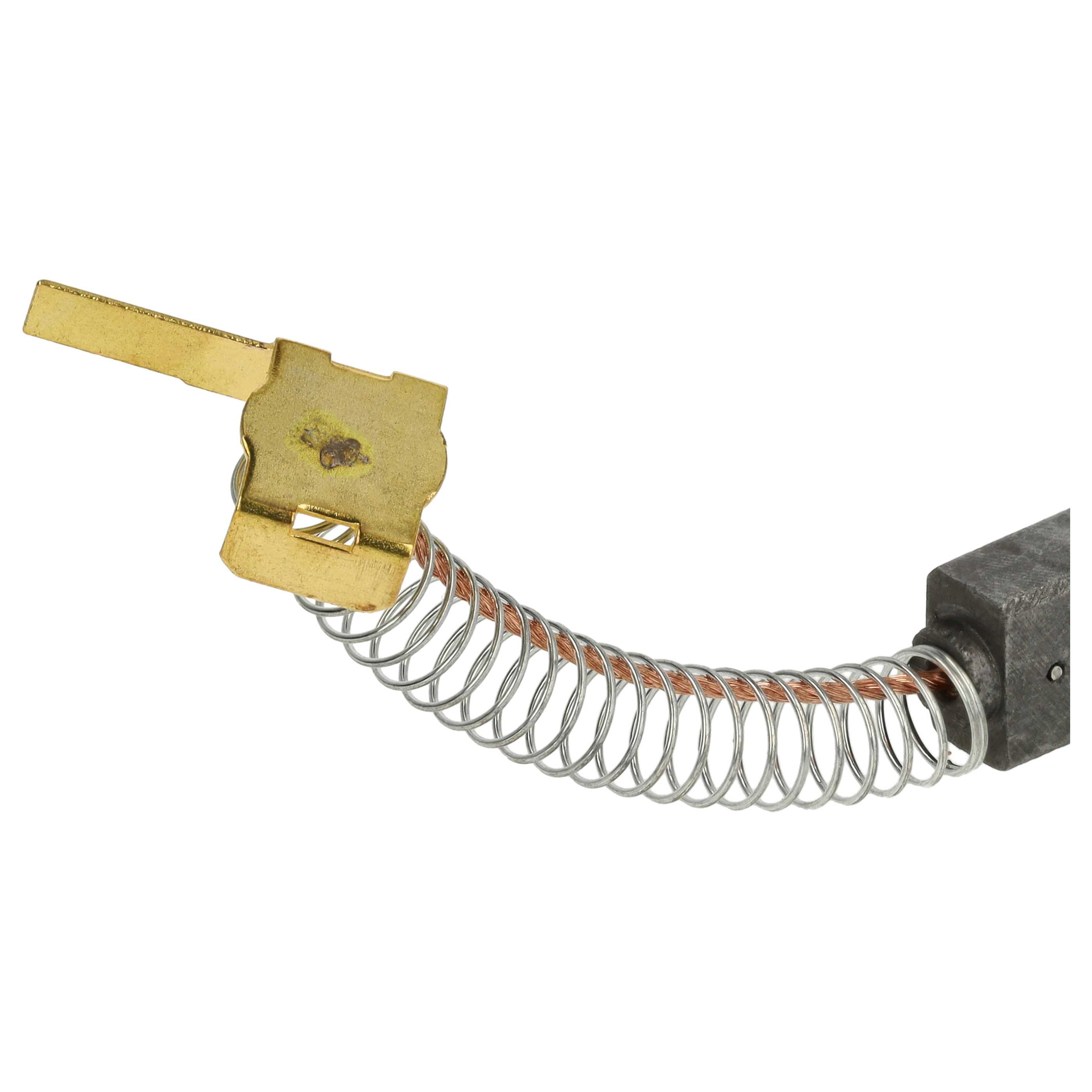 2x escobilla de carbón para aspiradora - 32,2 x 6,4 x 10 mm