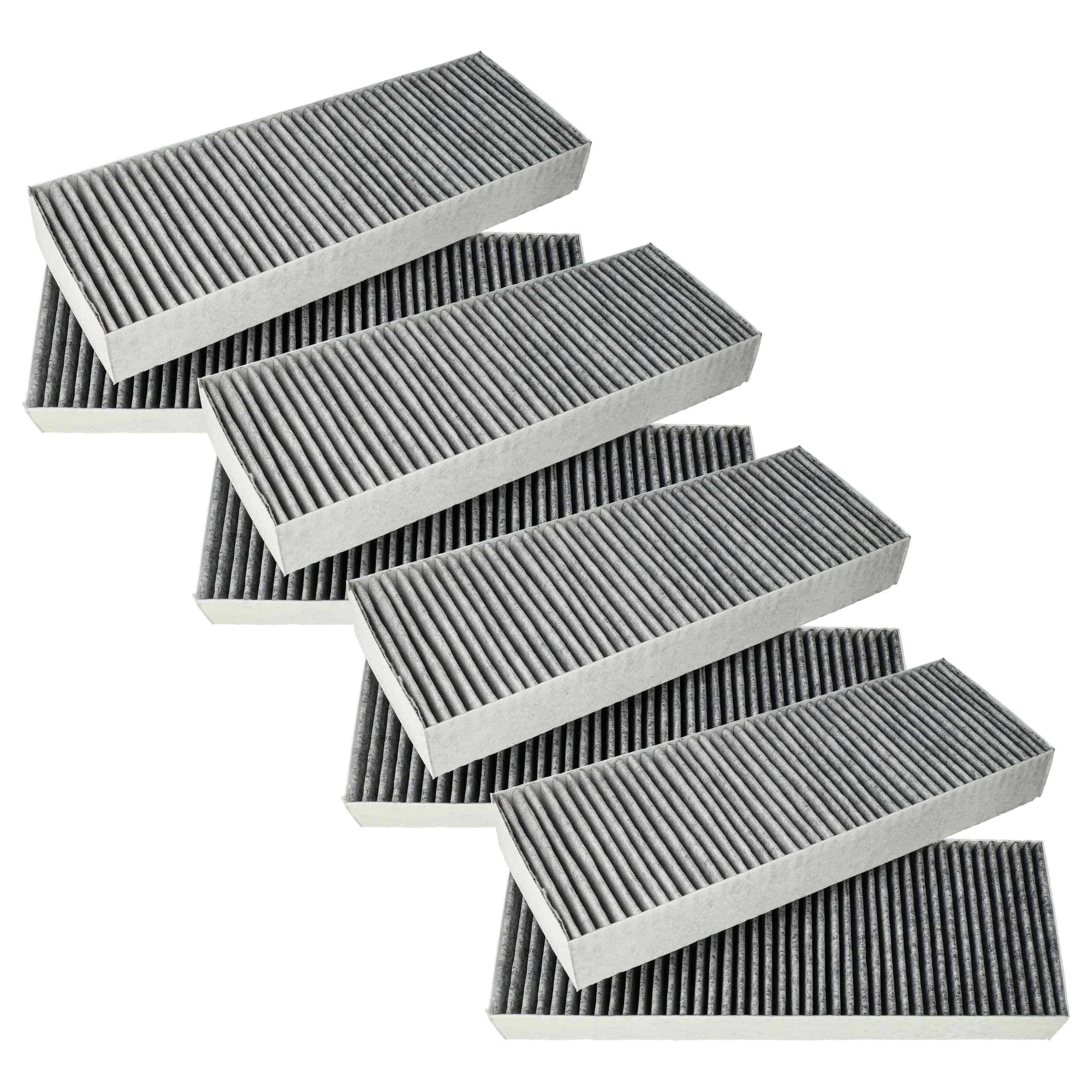 8x Filtres à charbon actif remplace Bora BAKFS-002, BAKF-001, BAKFS pour hotte Bora
