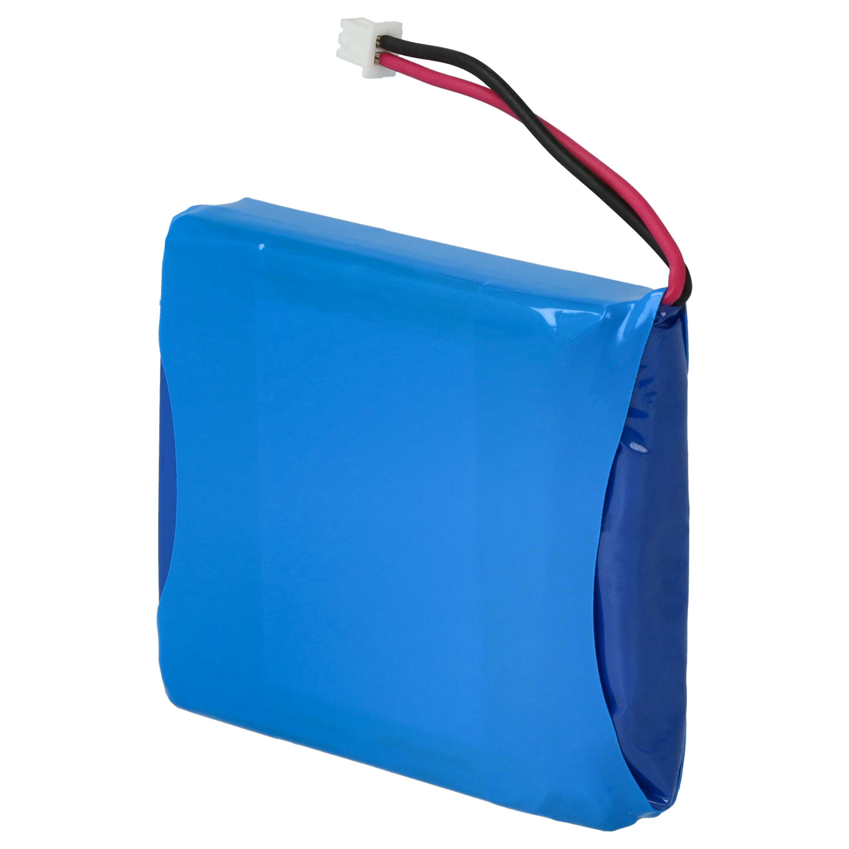 Radio 2x Battery replaces Albrecht ICP083448, JHHY903448A - 2000 mAh 3.7 V Li-polymer