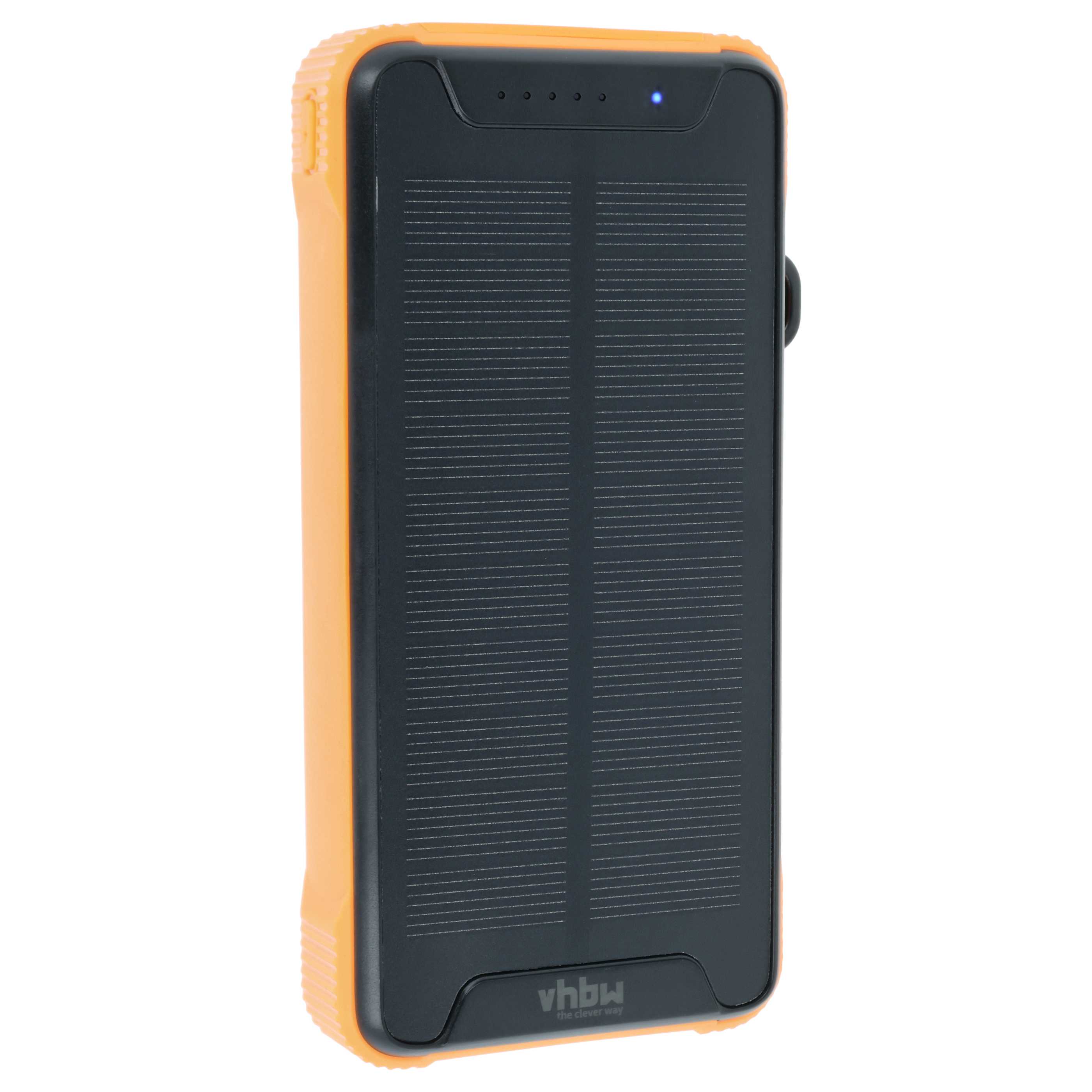 Powerbank 20000 mAh mit Solarladefunktion passend für z.B. iPhone, Samsung, Xiaomi