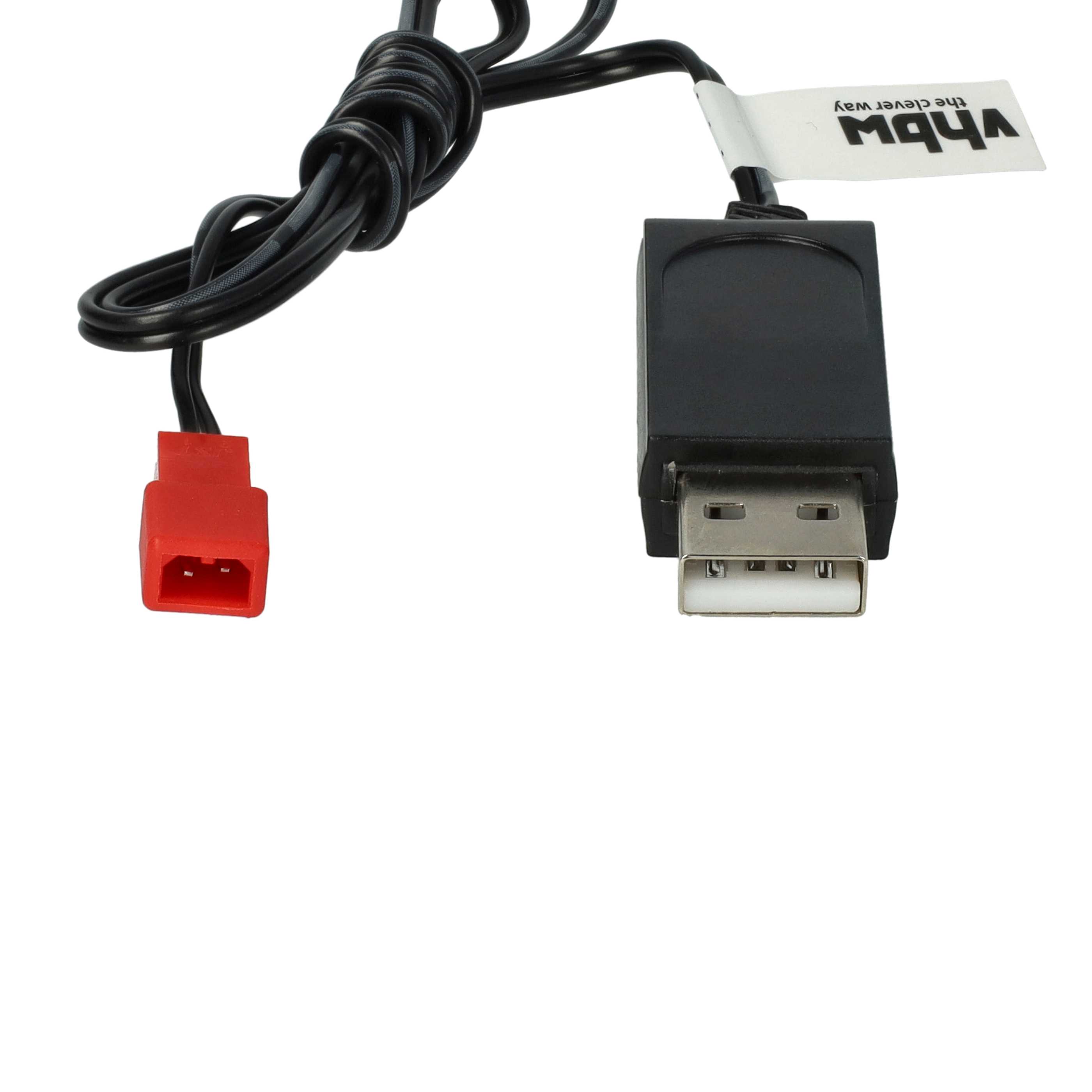 ChargeurUSB pour batterie JST, modélisme RC - 60 cm 7,2 V