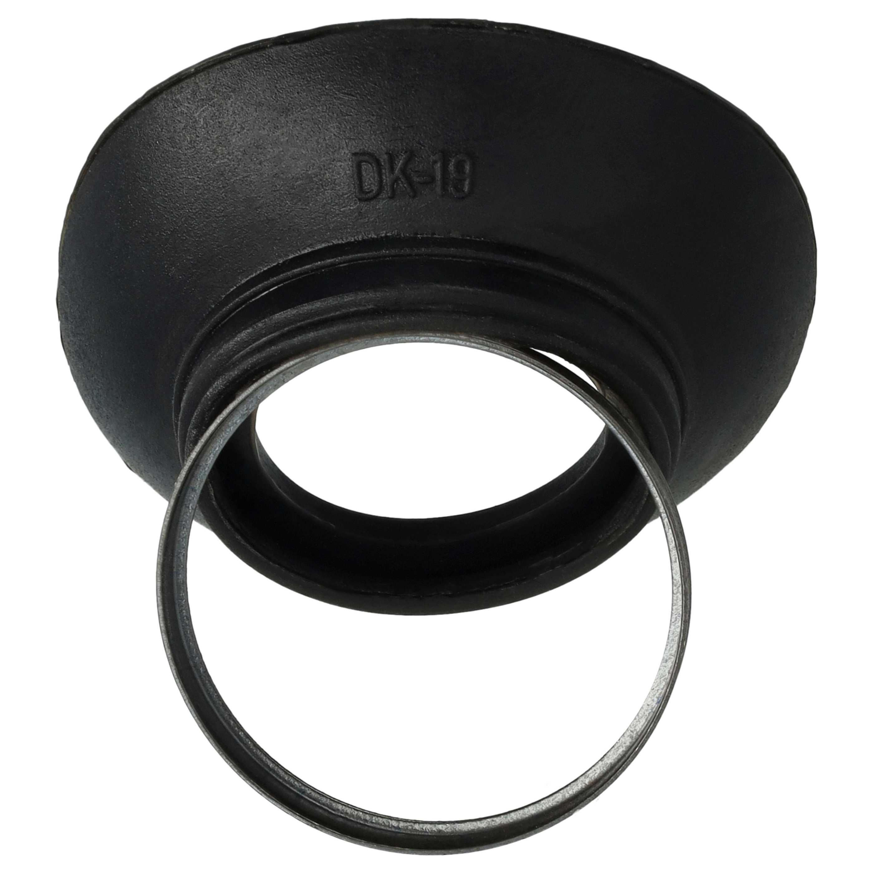 Augenmuschel Sucher als Ersatz für Nikon DK-19 für Nikon D810a u.a., Kunststoff