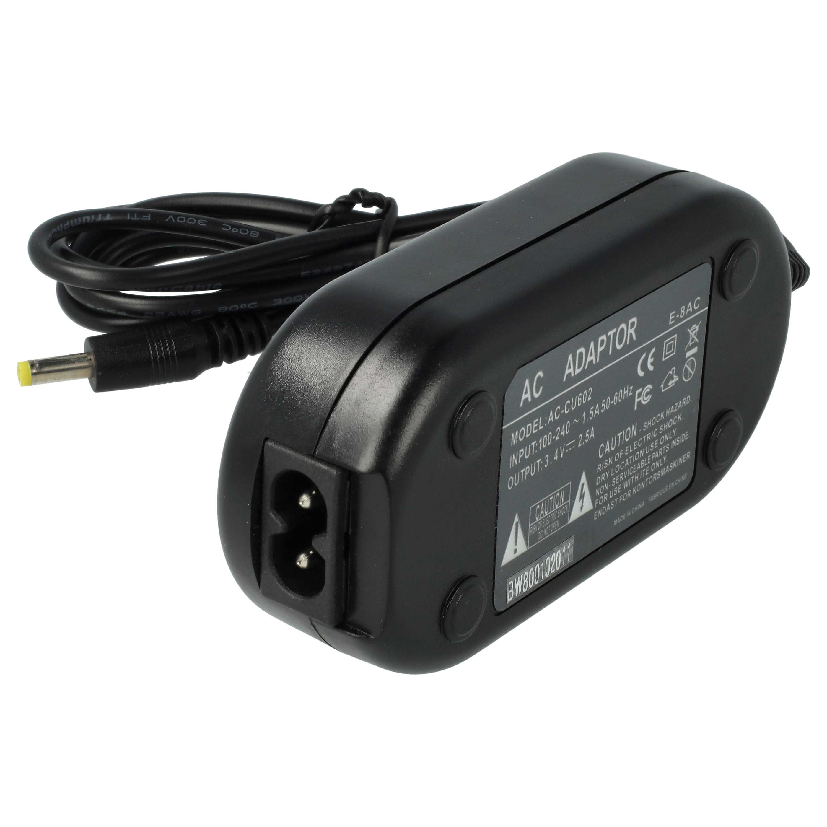 Power Supply replaces 200751 C-3AC E-6AE C3AC E-7AC 200751-410 E7AC E6AE E7AE for Camera - 2 m, 3.4 V 2.5 A