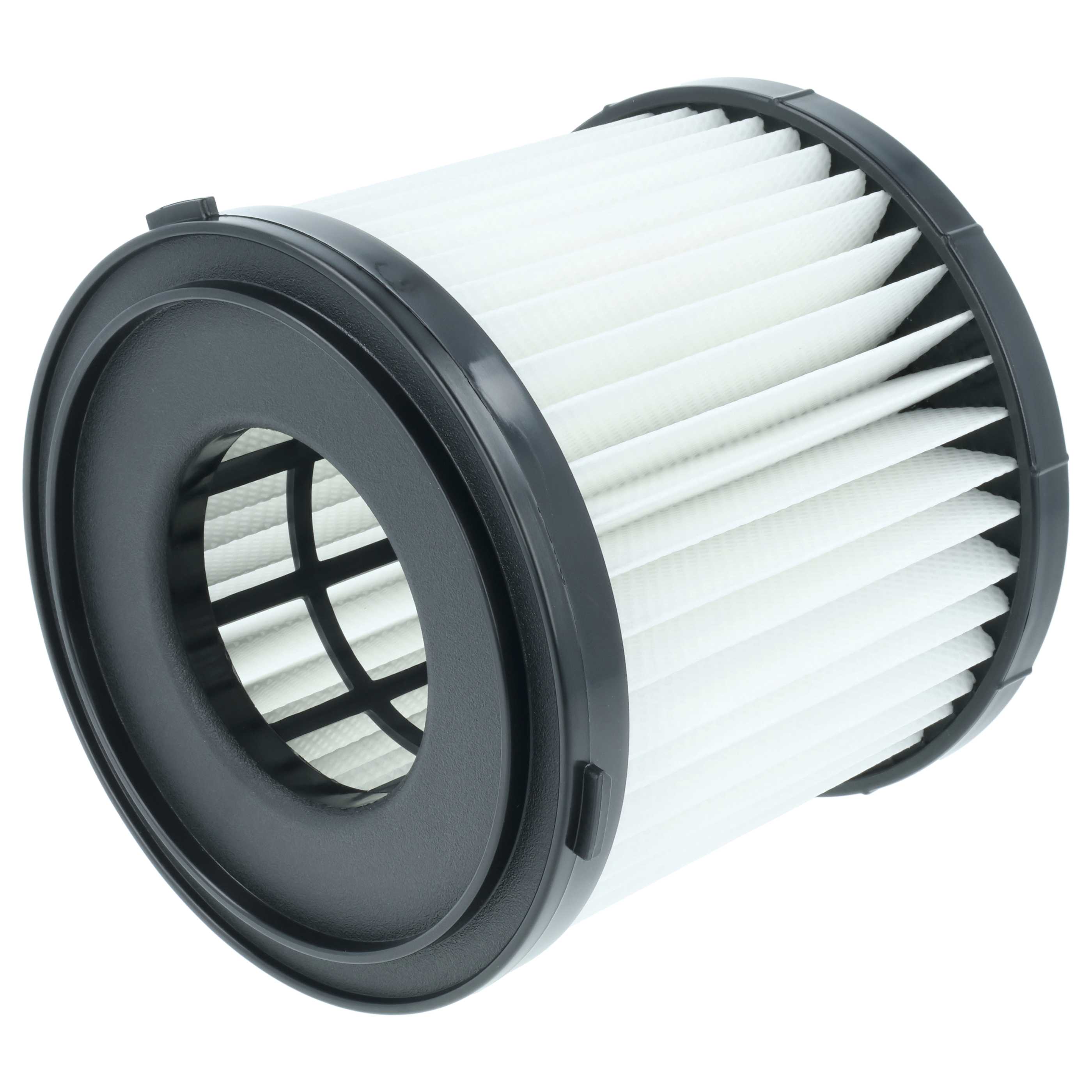 4x cartridge filter replaces Hart HAVF01 for Ryobi Vacuum Cleaner, black / white