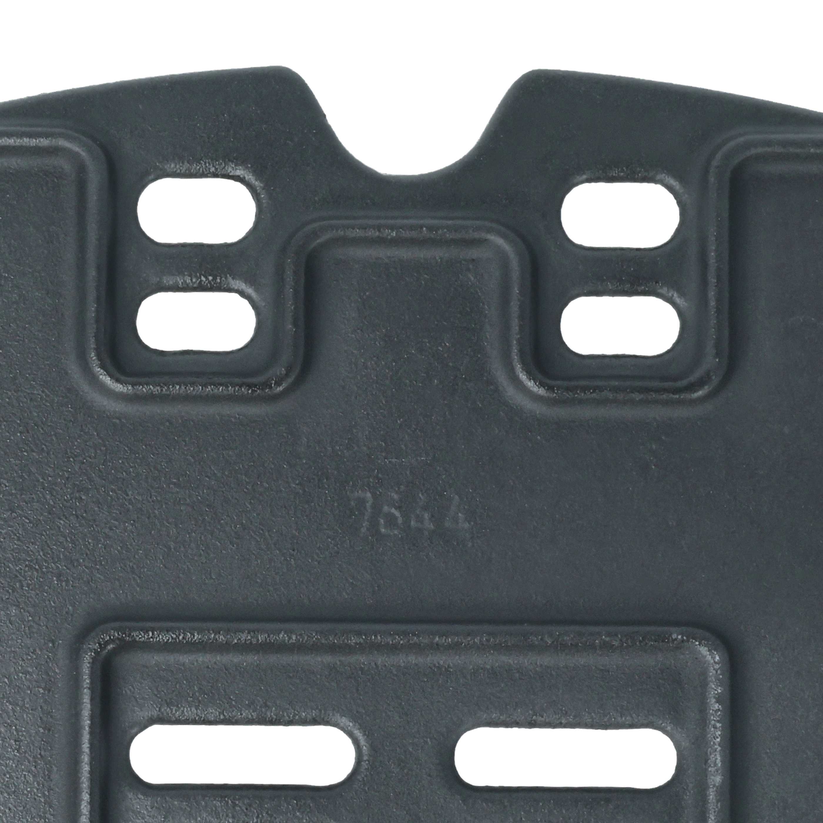 2x Grill Grate replaces Weber 7644 for Weber Grills, Gas Grills - Made of Cast Iron