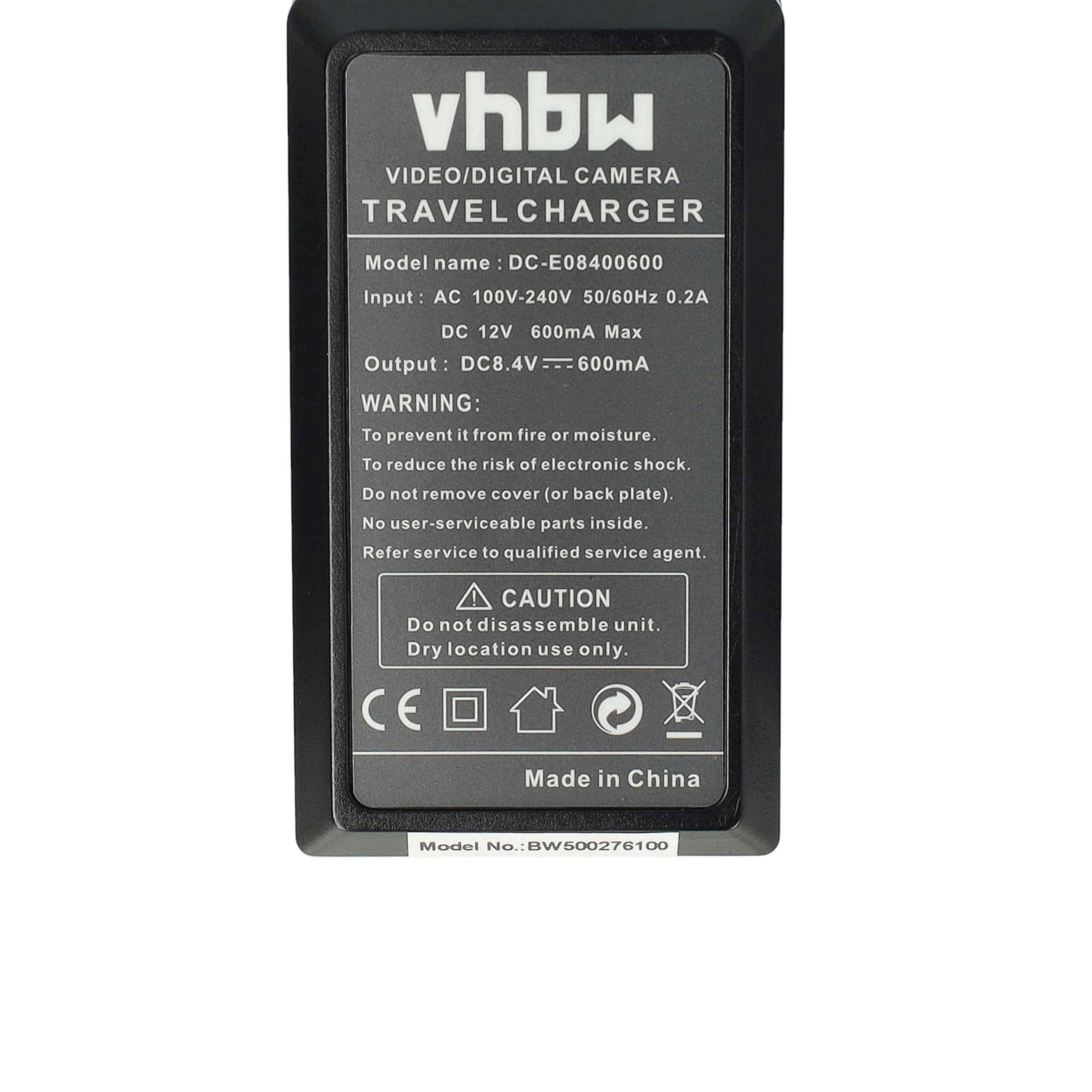 Battery Charger suitable for GR-D239 Camera etc. - 0.6 A, 8.4 V