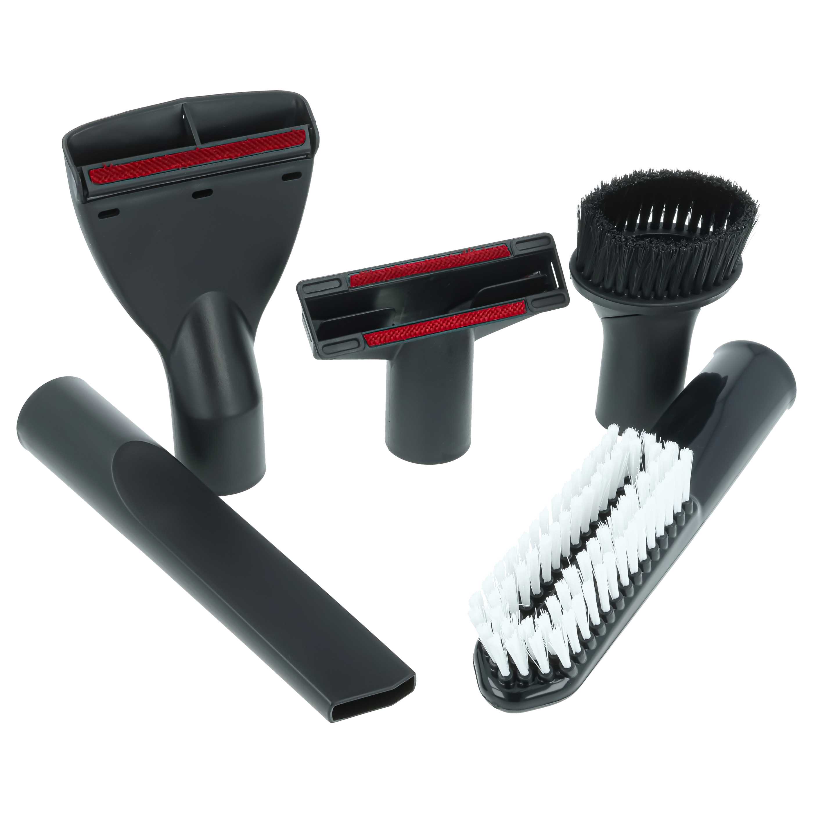 5-part Vacuum Cleaner Nozzle Set replaces Bosch 2 609 256 F25 for Bosch hoover etc. - 35 mm