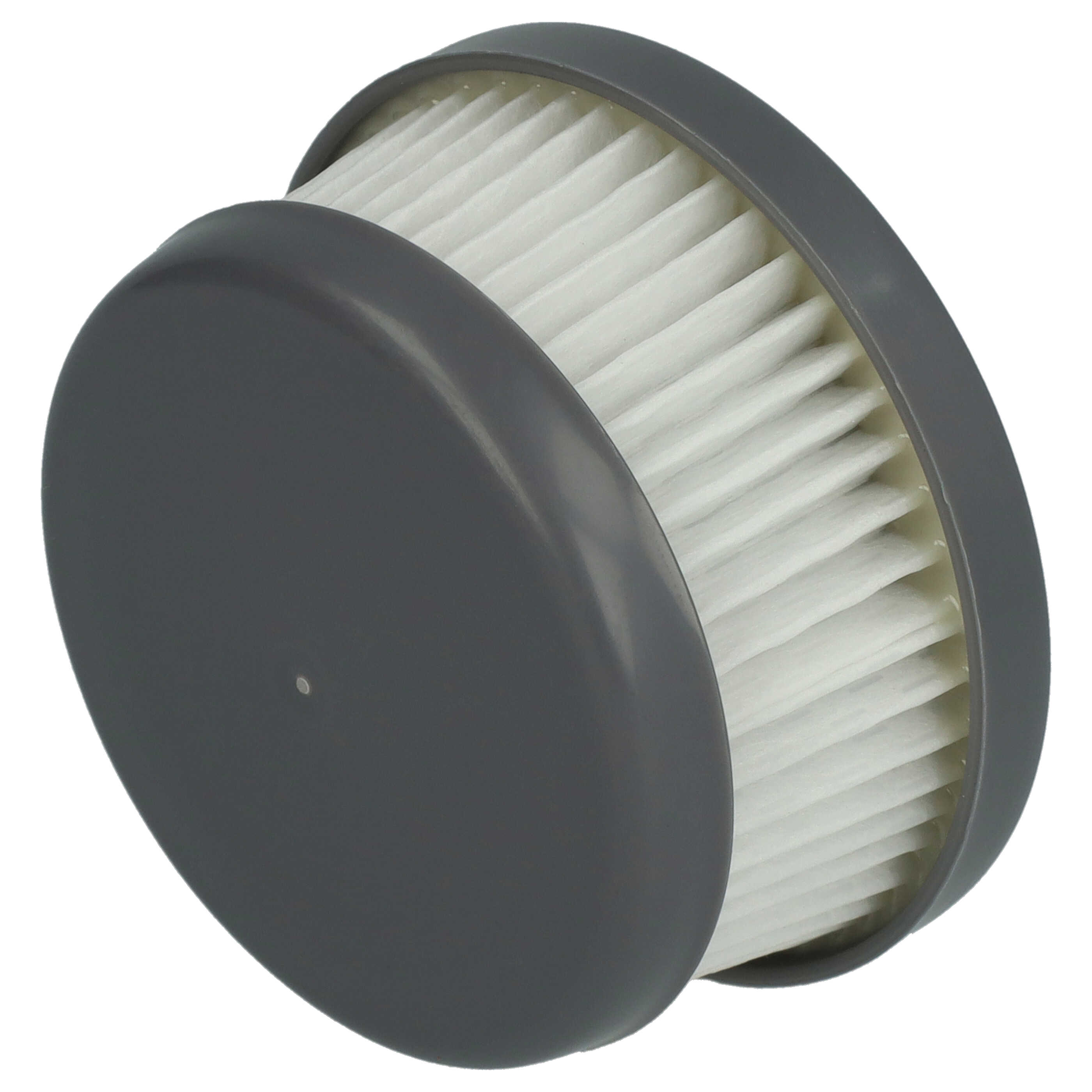 2x Filterfilter replaces Black & Decker VFORB10 for Black & Decker Vacuum Cleaner, white / grey