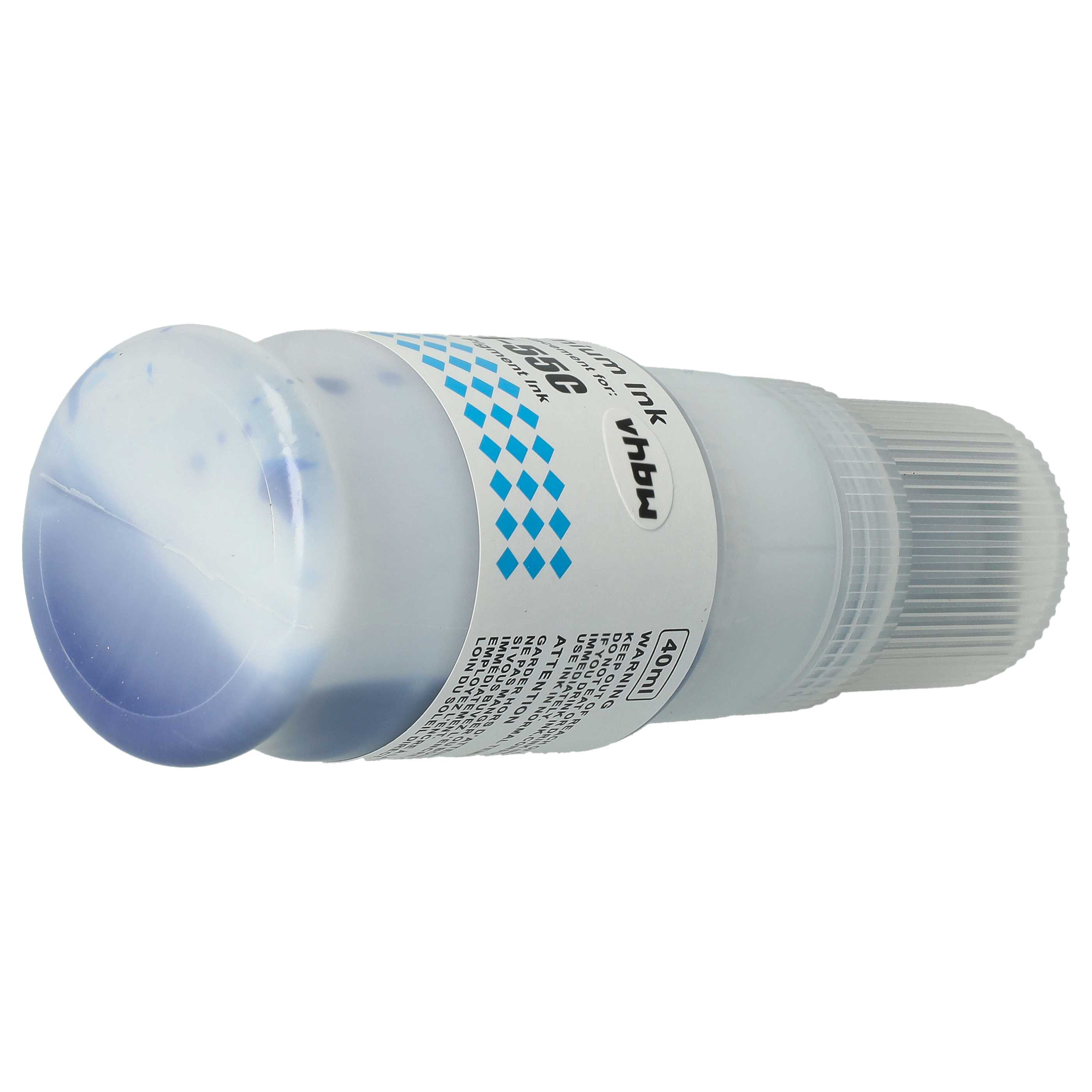 Nachfülltinte Cyan als Ersatz für Canon GI-55C, 6289C001 für Canon Drucker - Pigmentiert, 40ml