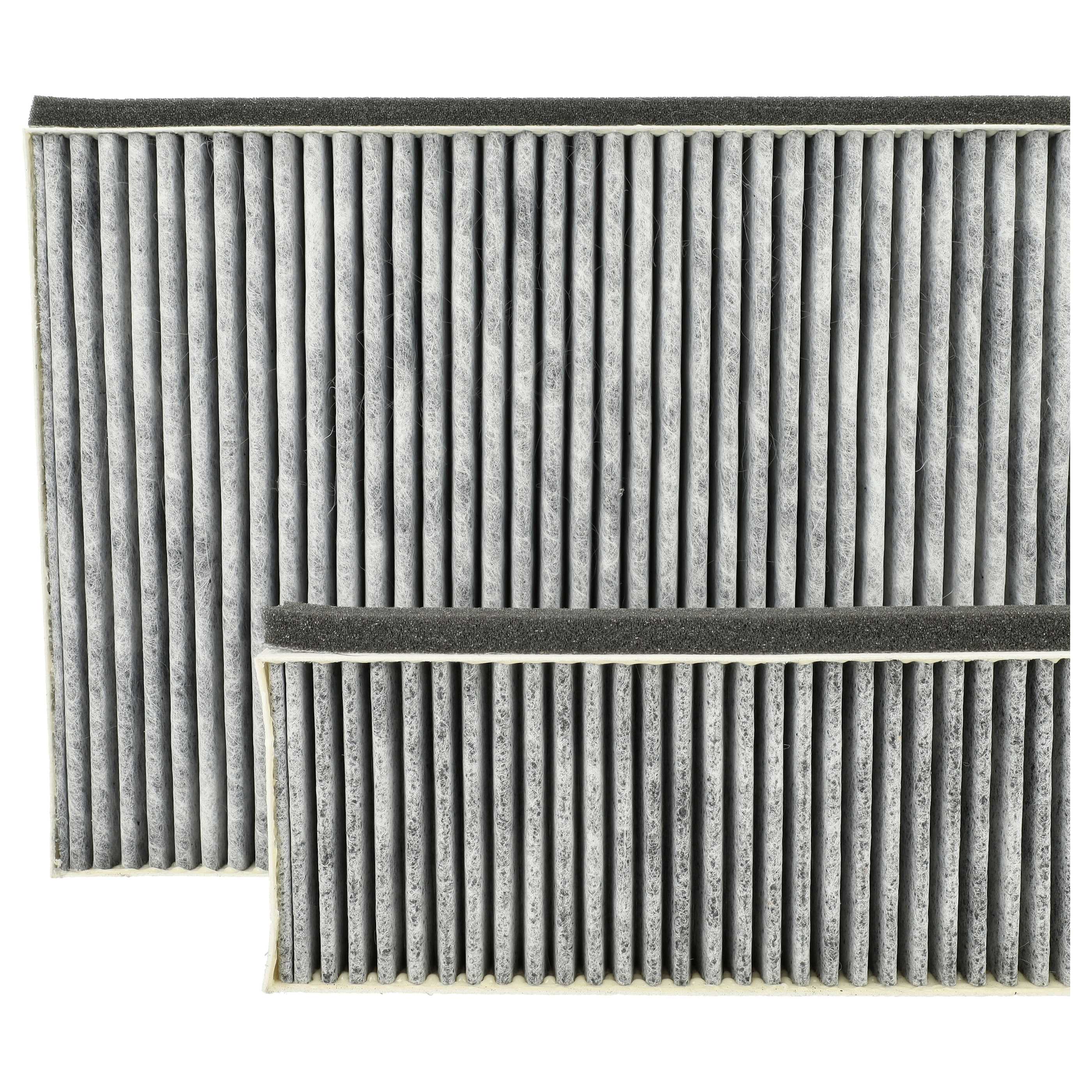 8x filtres pour hotte aspirante remplacement pour Alapure HFK8700 - filtre à charbon actif