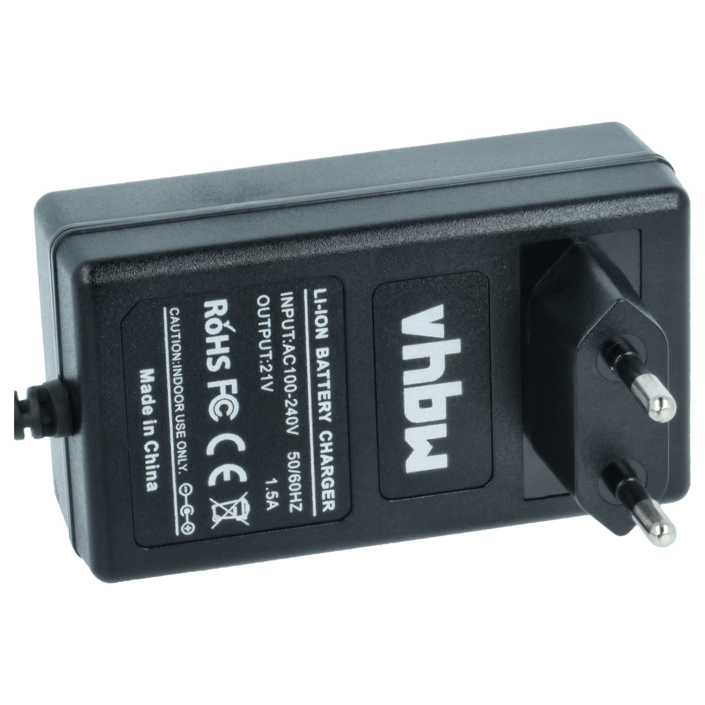 Charger suitable for Hitachi C 18DL Power Tool Batteries - Li-Ion, 1.5A