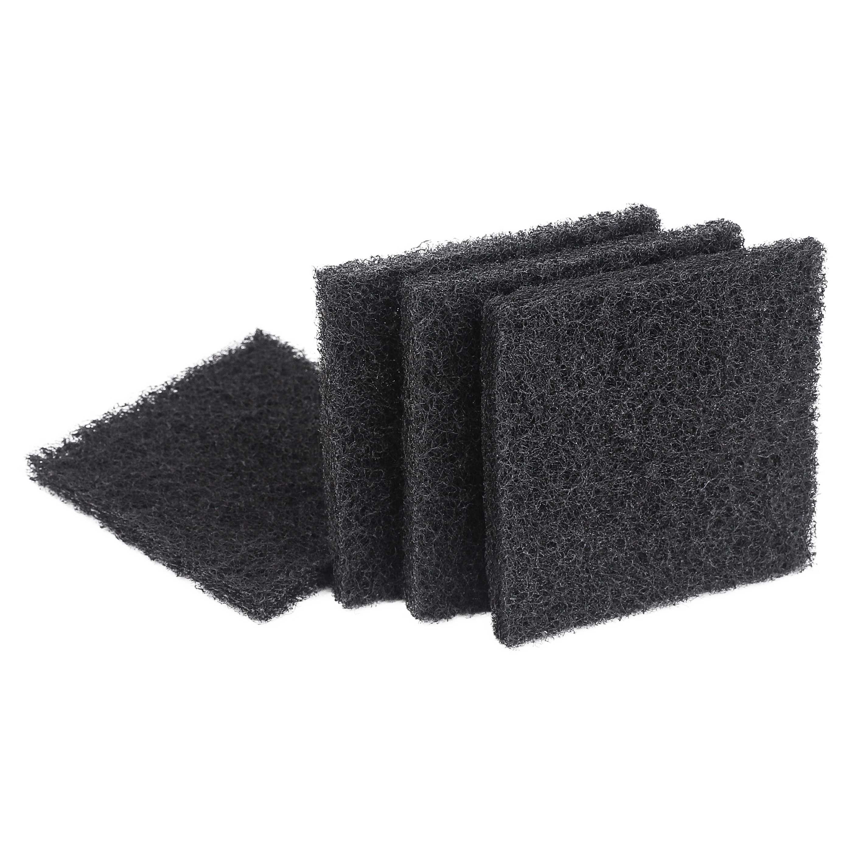 12x filtro carbón activo reemplaza Naber 8011178 para cubo, container basura NABER - 9,5 x 9,5 x 1 cm