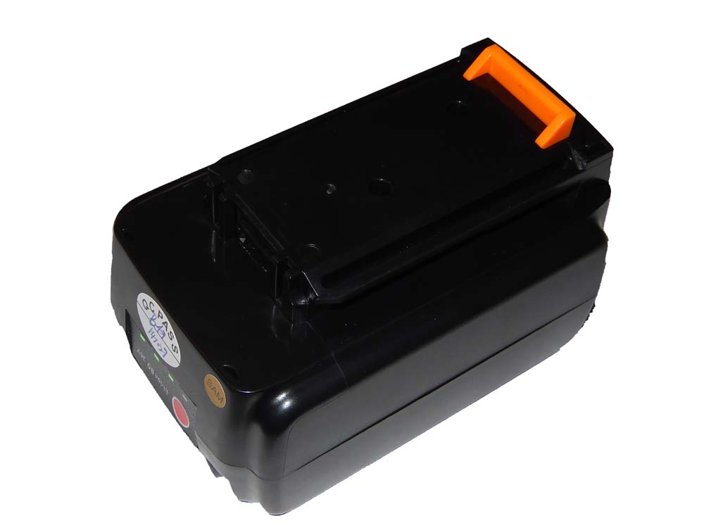 Batteria per attrezzo sostituisce Black & Decker BL2036-XJ, BL2036, BL1336-XJ, BL1336 - 1500 mAh, 36 V, Li-Ion
