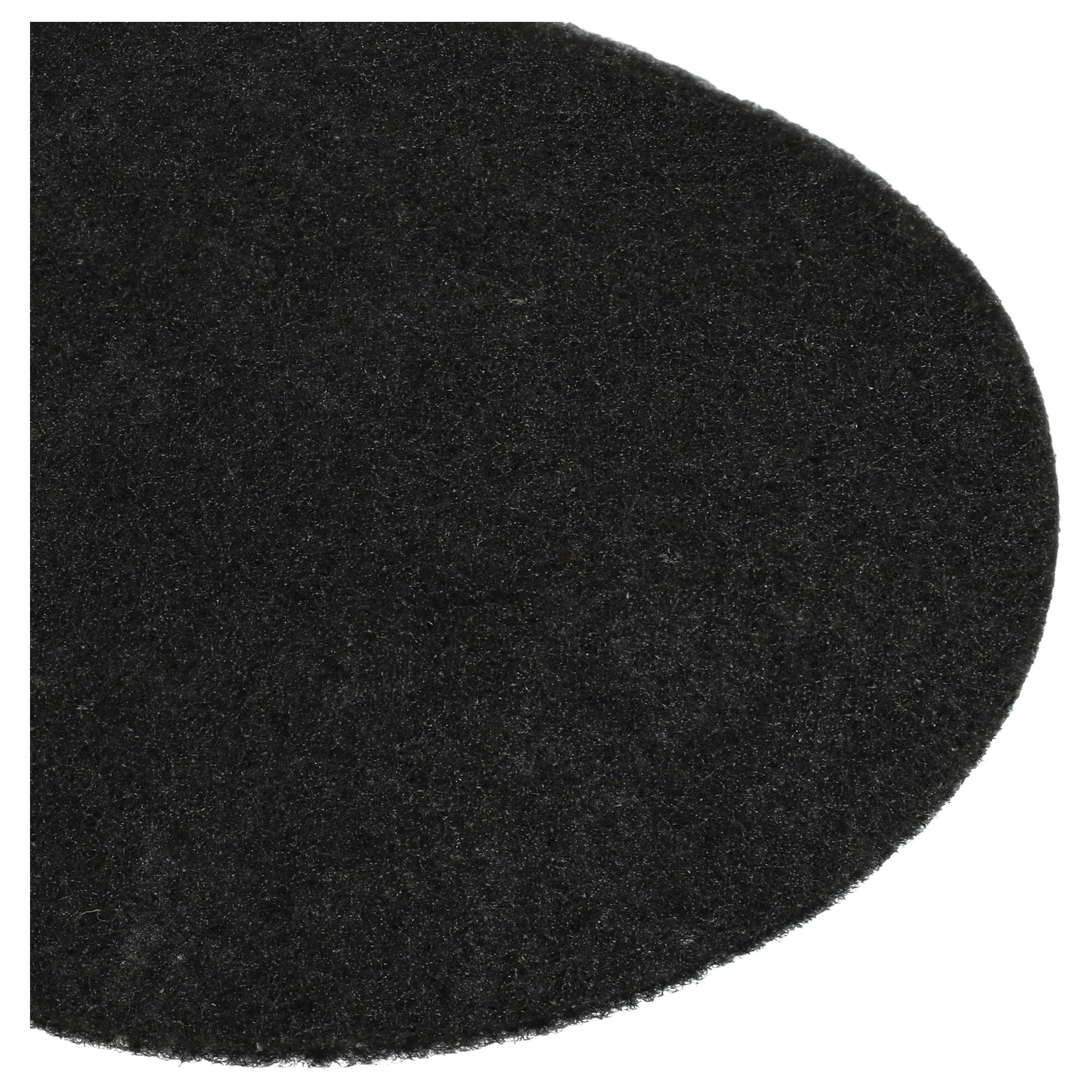 10x Filtres à charbon actif remplace DeLonghi 5512500259 pour friteuse DeLonghi - 130 mm 
